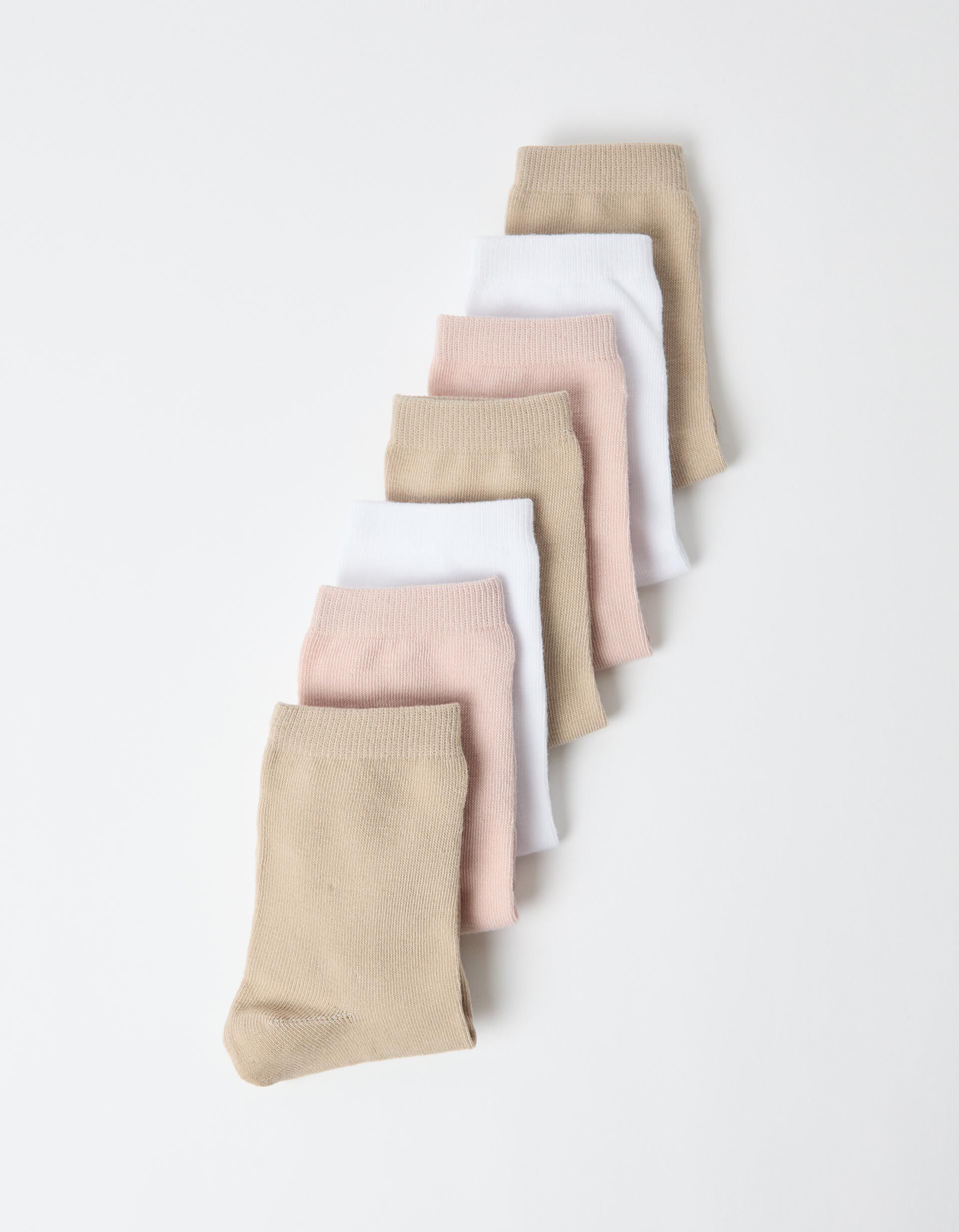 Comprar Online Pack 7 Pares de Meias, Mulher, Multicor