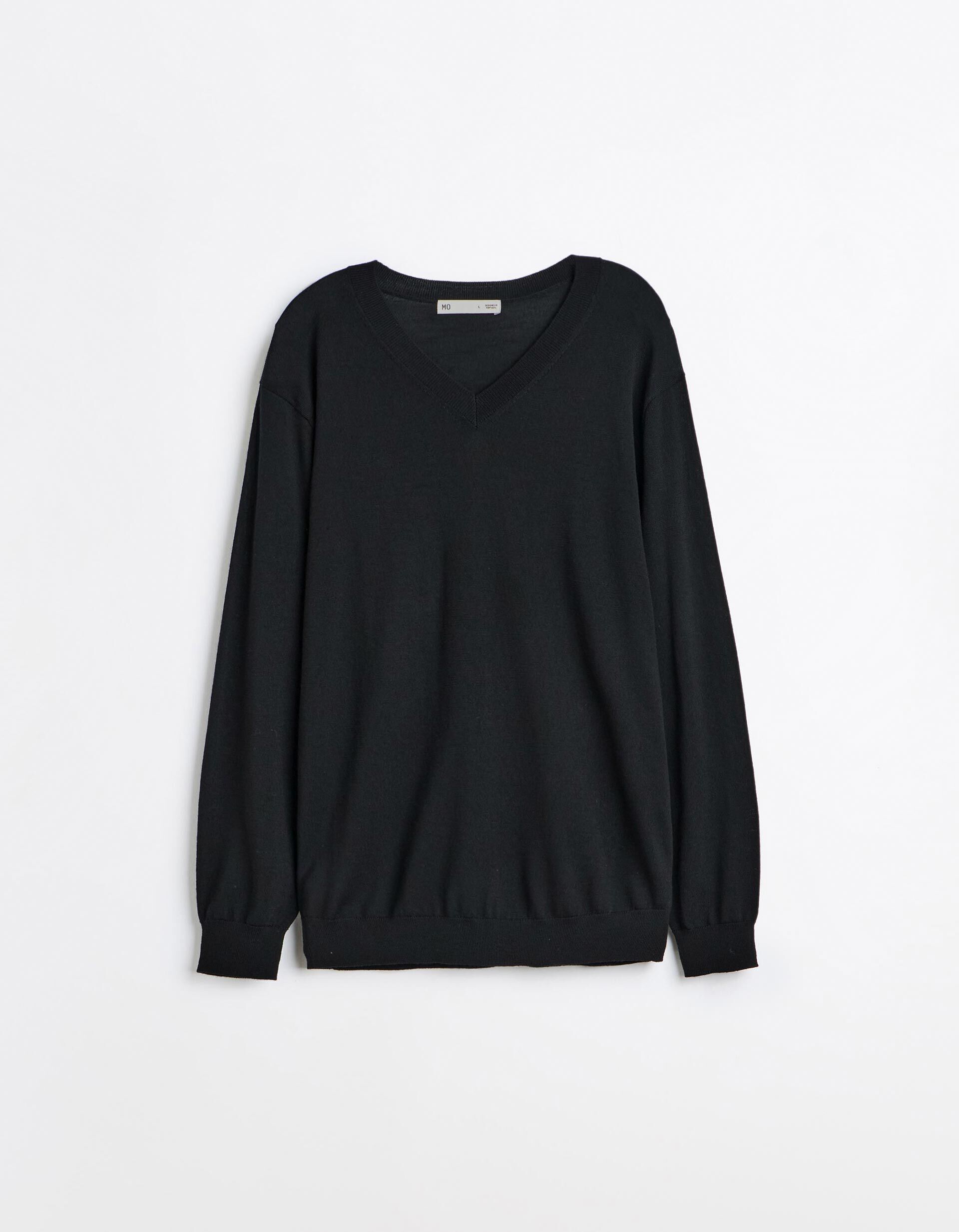 Comprar Online Camisola De L&atilde; Merino, Homem, Preto