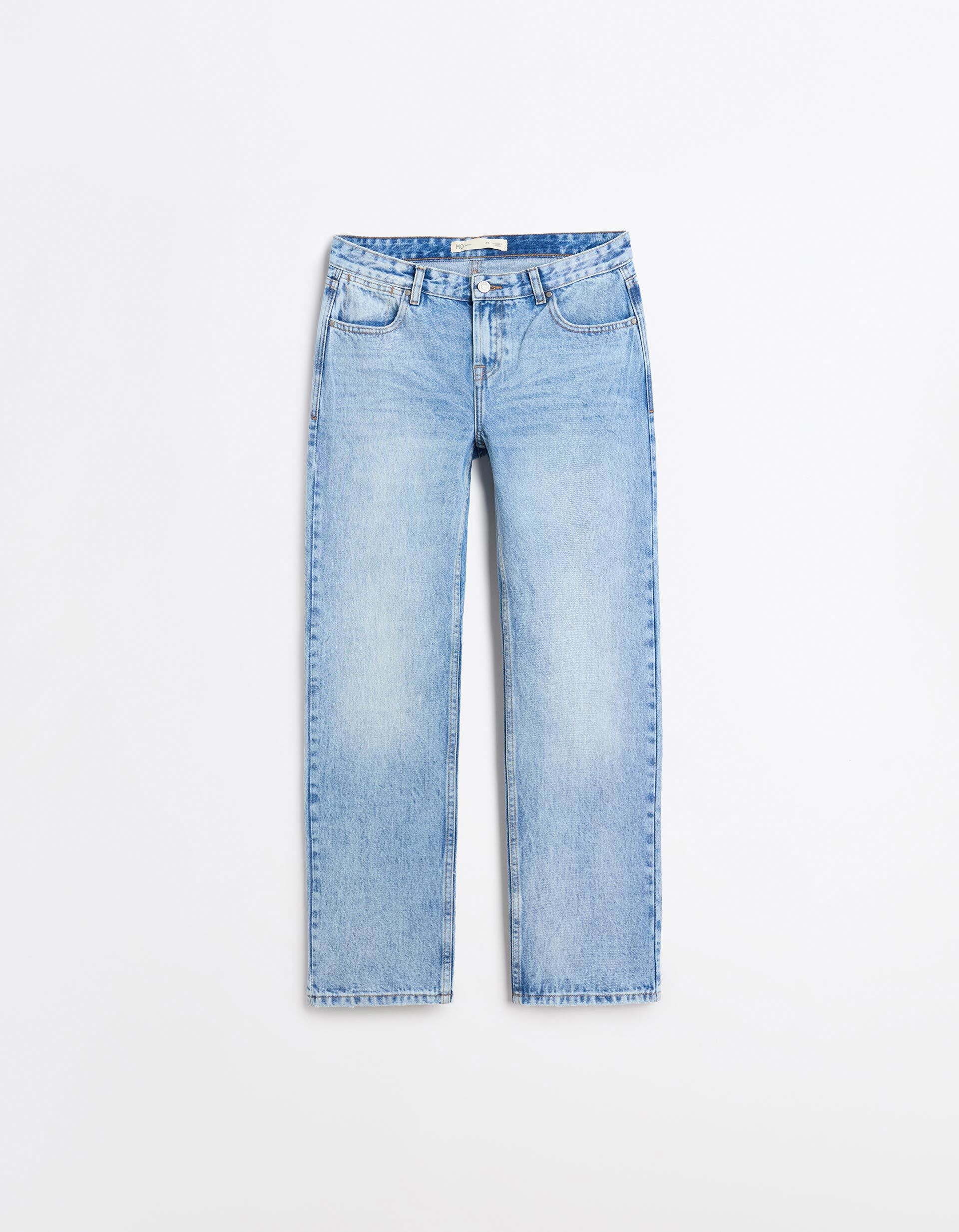 Comprar Online Cal&ccedil;as de Ganga 'Straight Fit', Mulher, Azul Claro