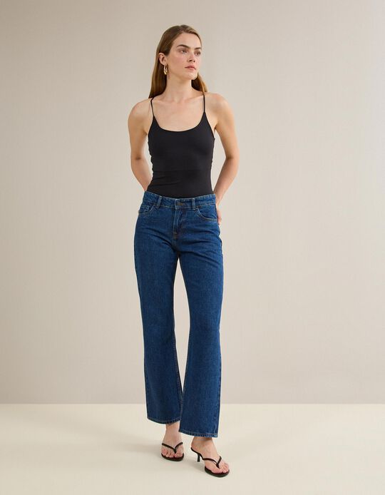 Comprar Online Cal&ccedil;as De Ganga 'Straight', Mulher, Azul Escuro