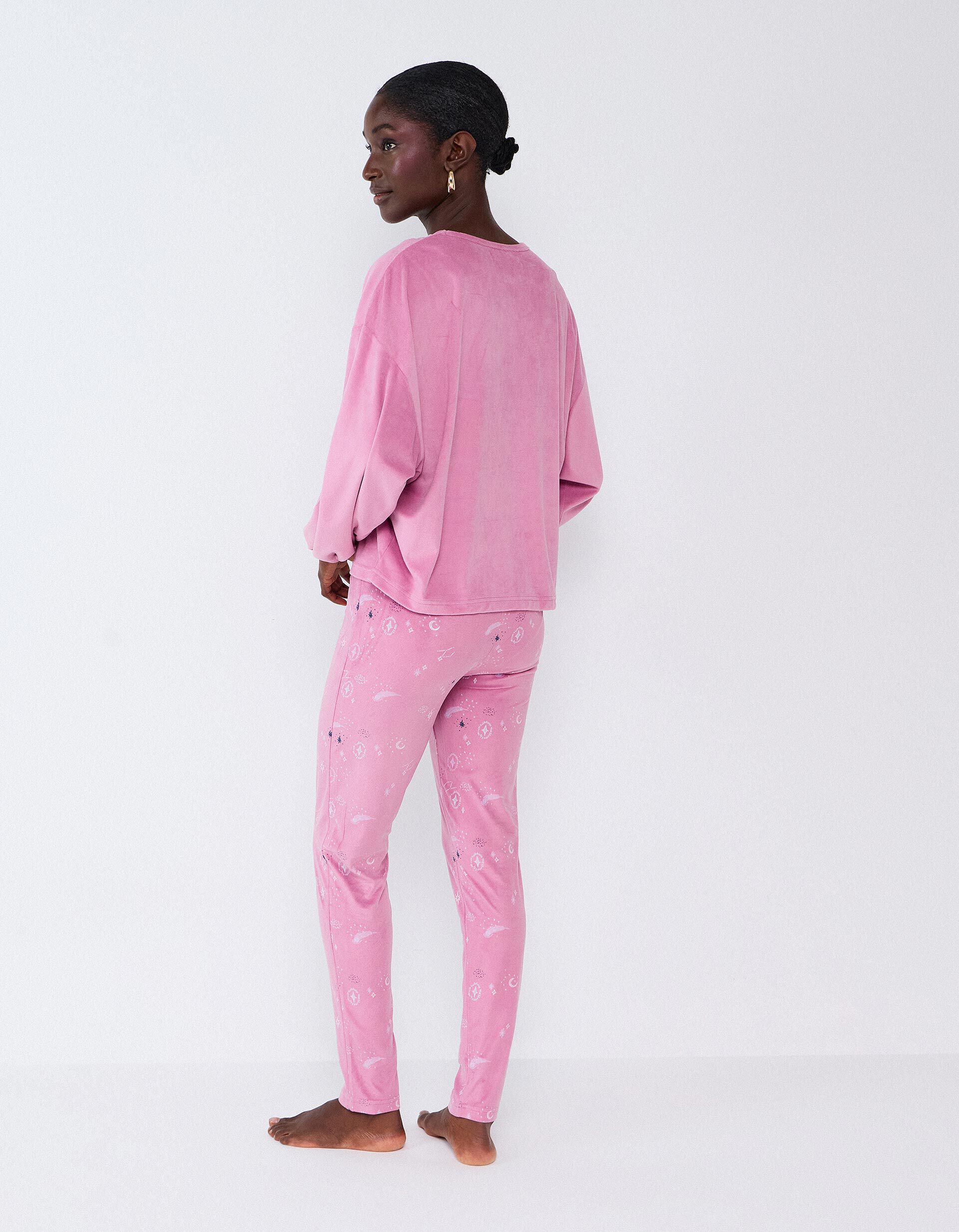 Comprar Online Pijama Aveludado, Mulher, Rosa