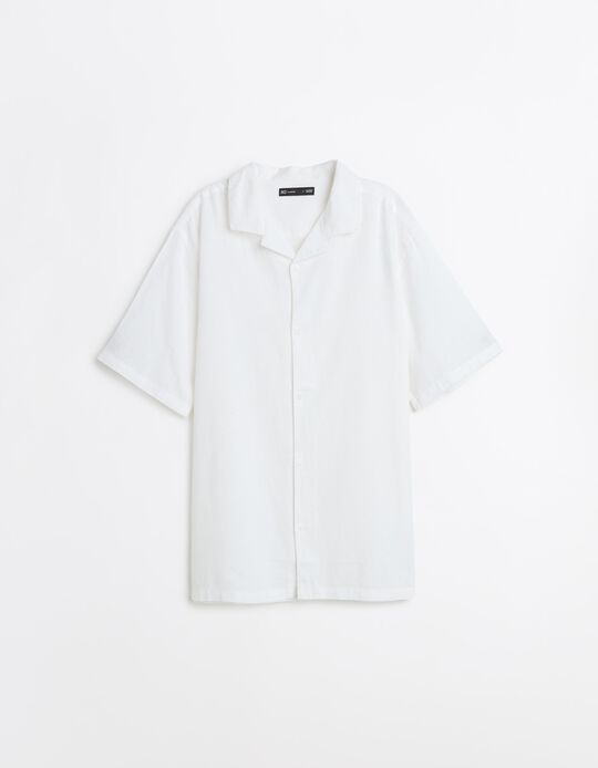 Comprar Online Camisa com Linho, Homem, Branco