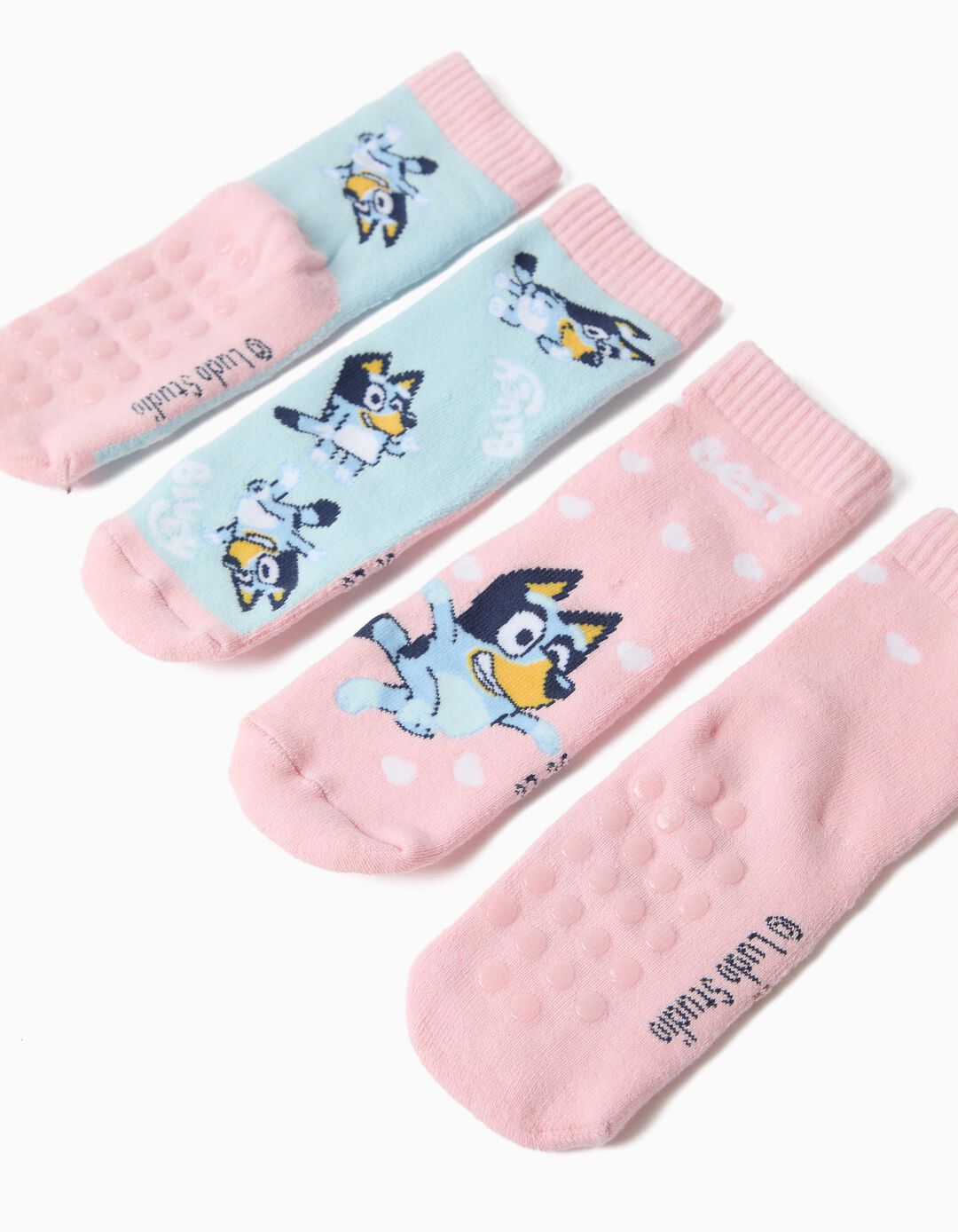 Pack 2 Pares de Meias 'Bluey', Menina, Multicolor