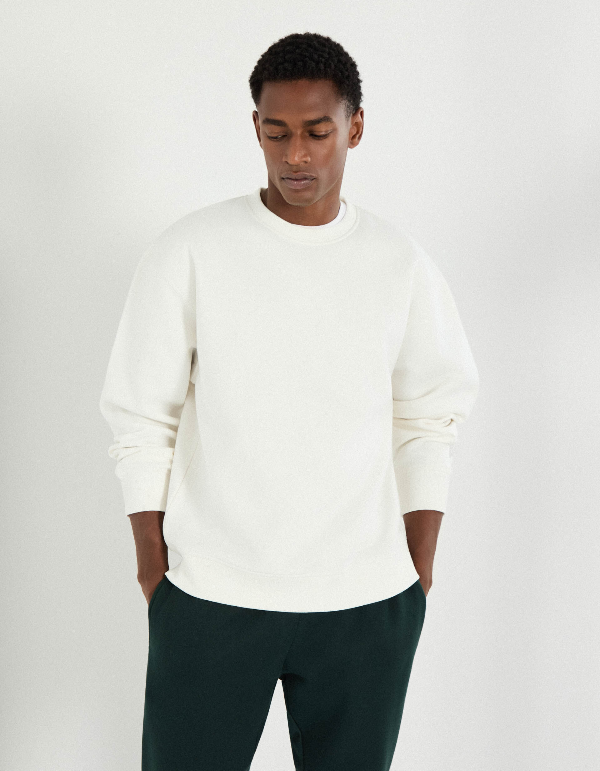 Comprar Online Sweatshirt de Felpa, Homem, Branco