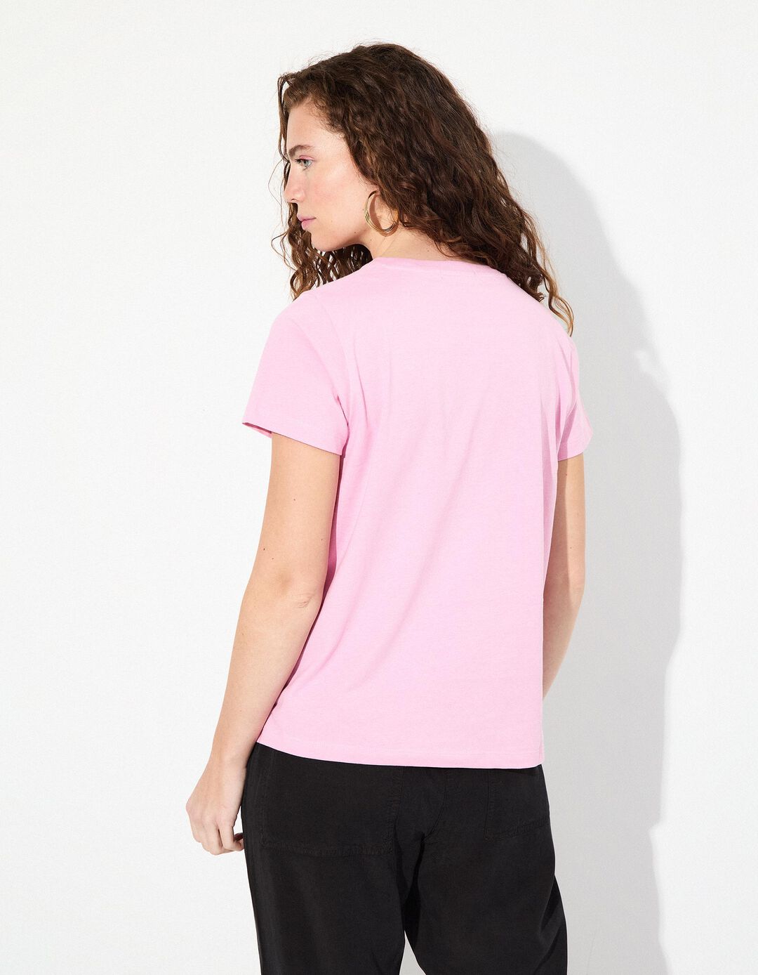 T-shirt, Mulher, Roxo Claro 
