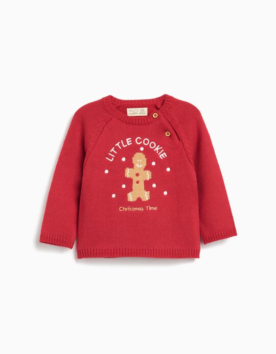 Comprar Online Camisola de Malha, Recém-Nascido, Vermelho