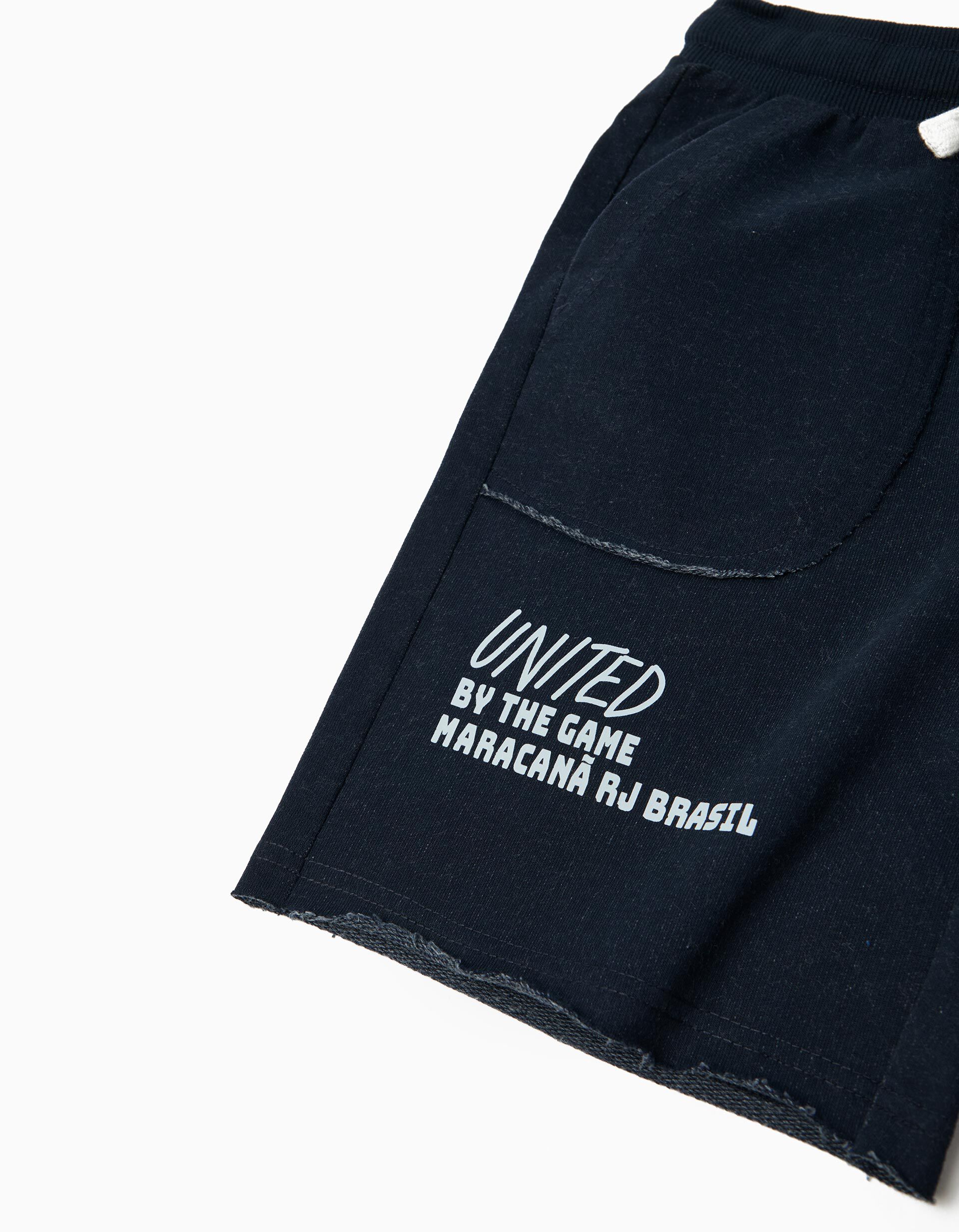 Comprar Online Cal&ccedil;&otilde;es de Felpa, Menino, Azul Escuro