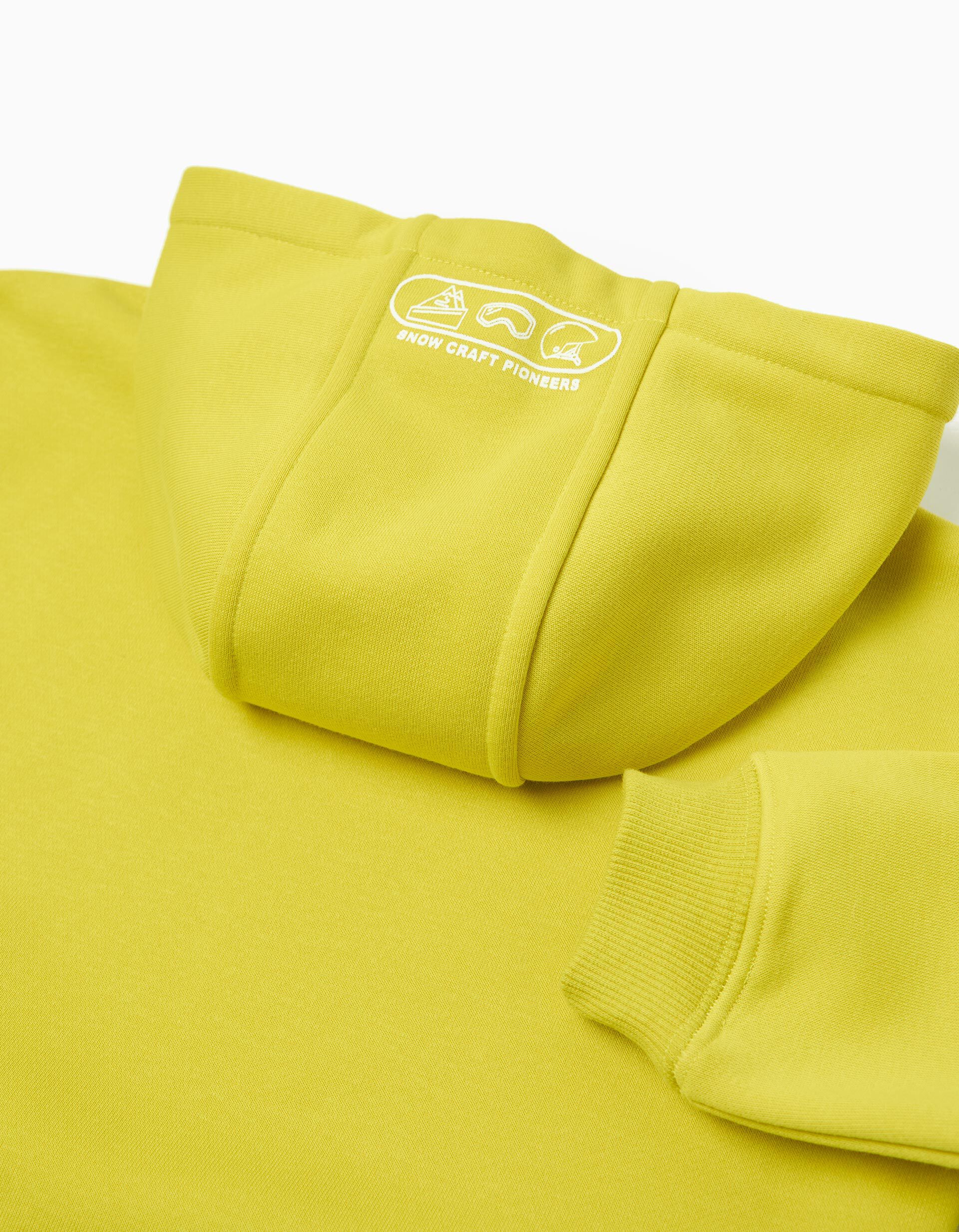 Comprar Online Sweatshirt com Capuz, Menino, Amarelo