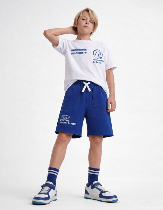 Comprar Online Cal&ccedil;&otilde;es de Felpa, Menino, Azul