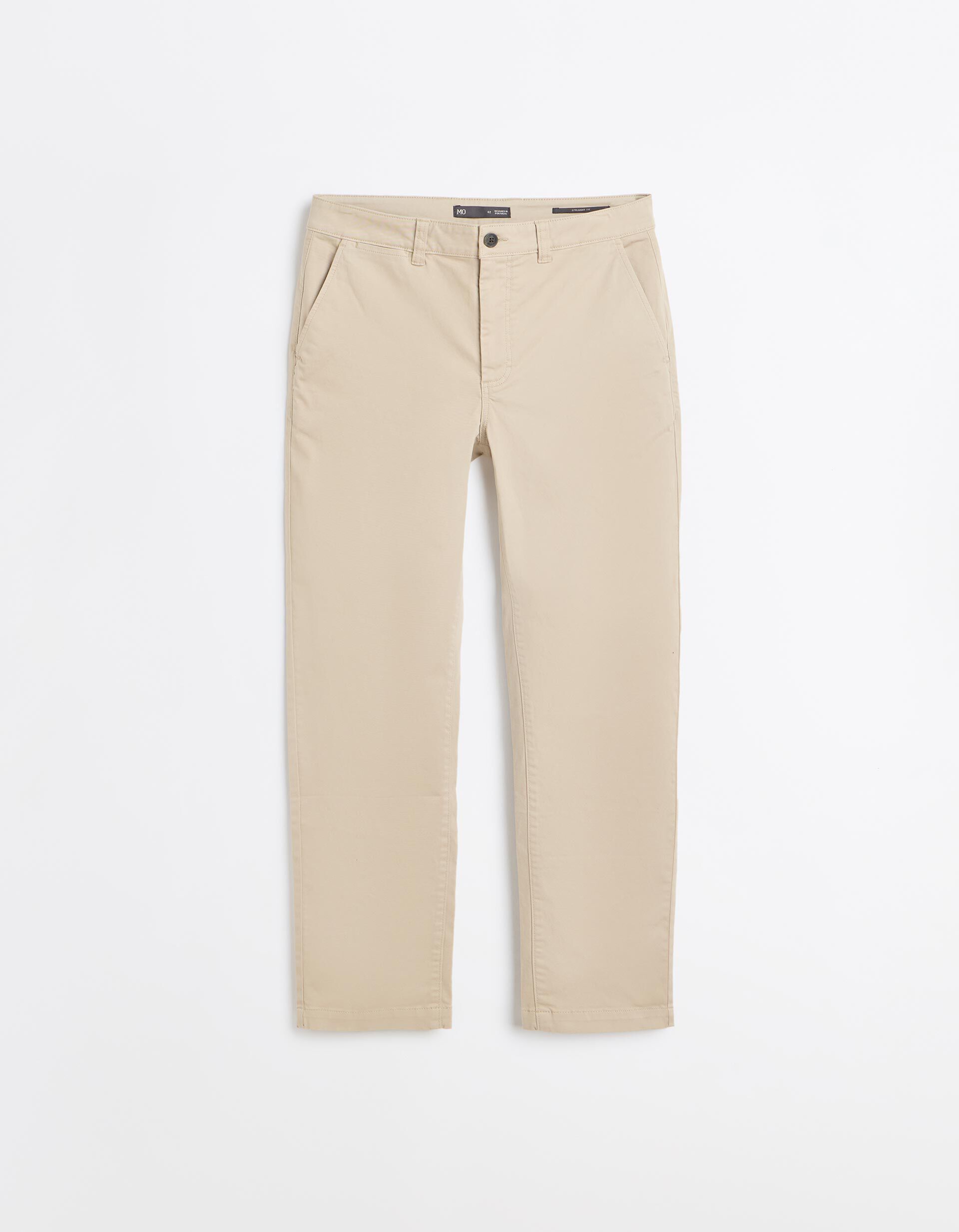 Comprar Online Cal&ccedil;as Chino Straight, Homem, Bege