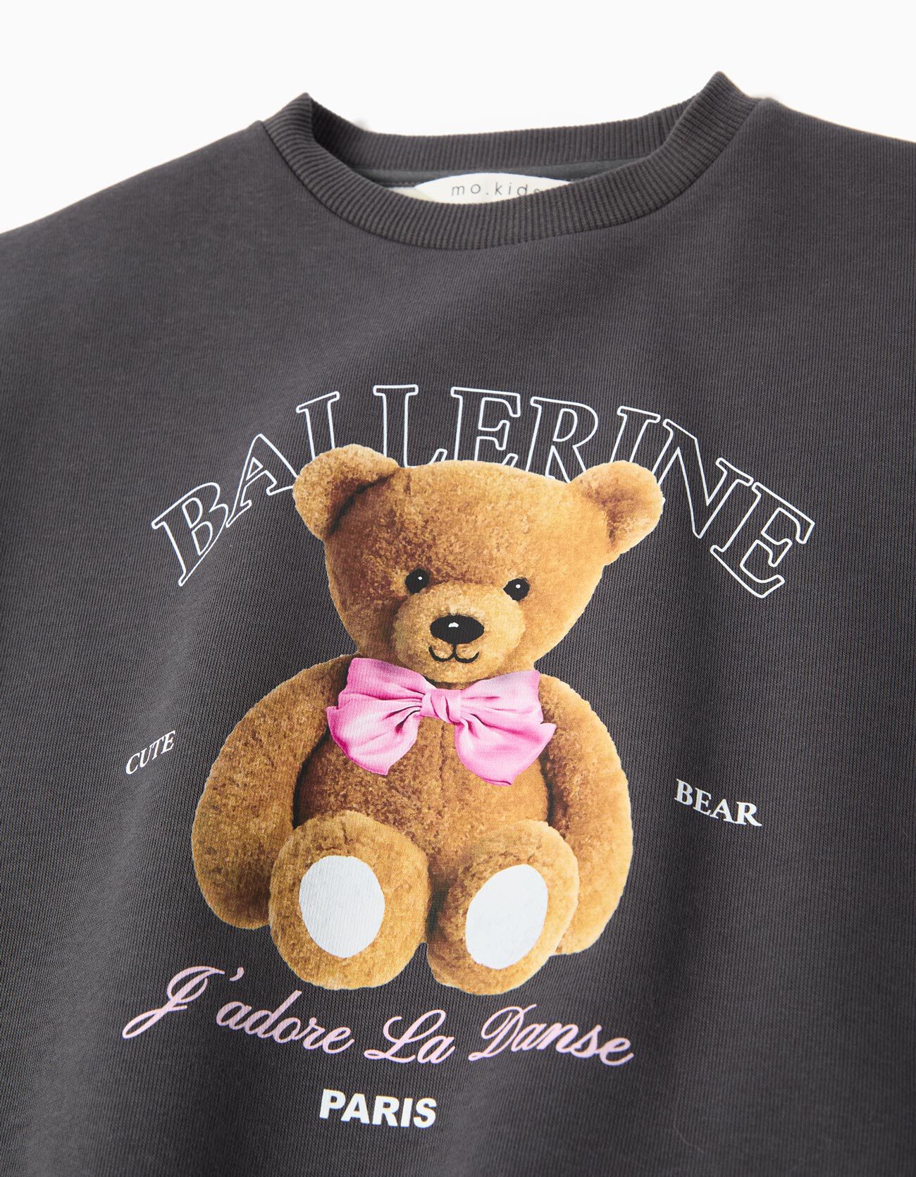 Comprar Online Sweatshirt de Felpa, Menina, Cinzento Escuro