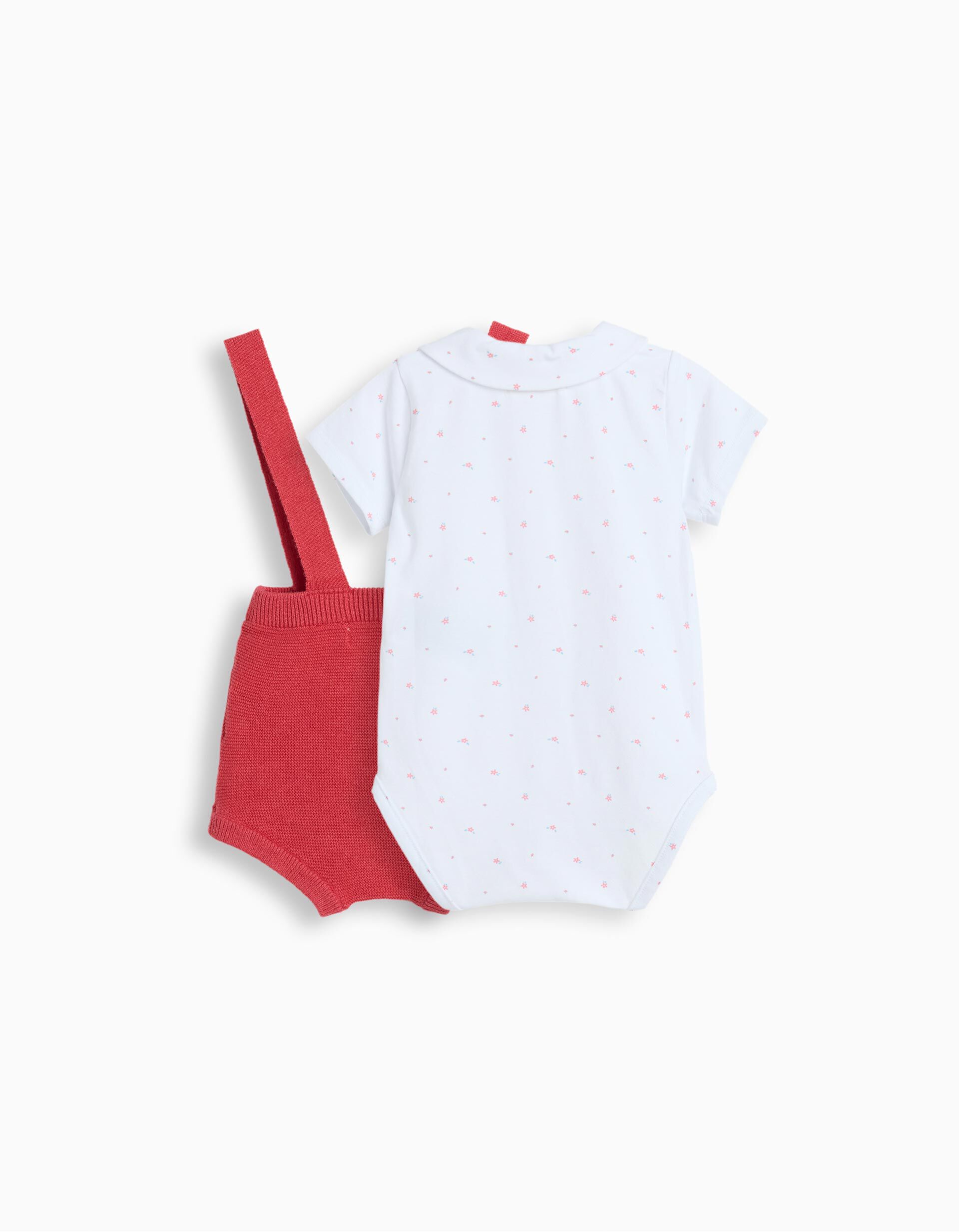 Comprar Online Conjunto Body e Macac&atilde;o, Rec&eacute;m-Nascido, Vermelho