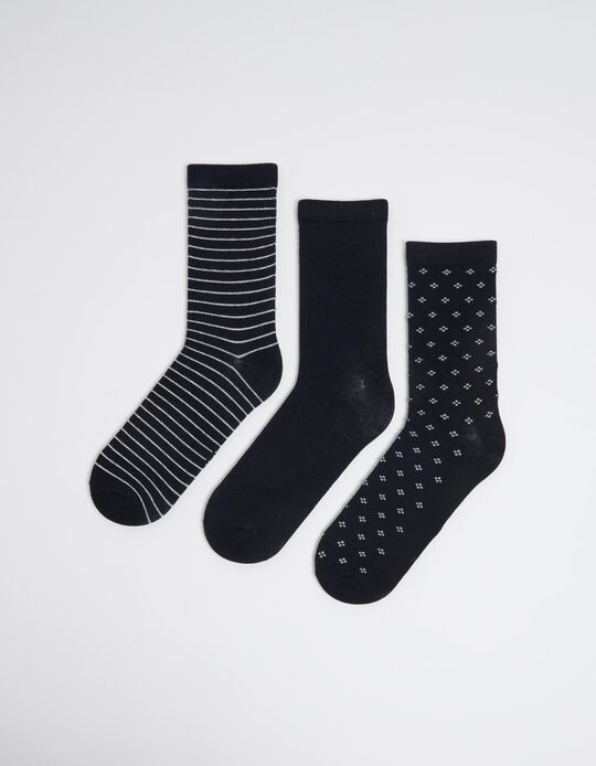 Comprar Online Pack 3 Meias, Homem, Multicor