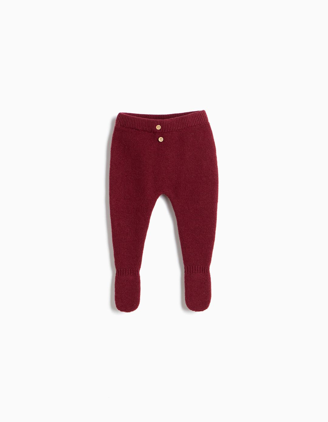 Cal&ccedil;as Com P&eacute;s, Rec&eacute;m-Nascido, Vermelho Escuro