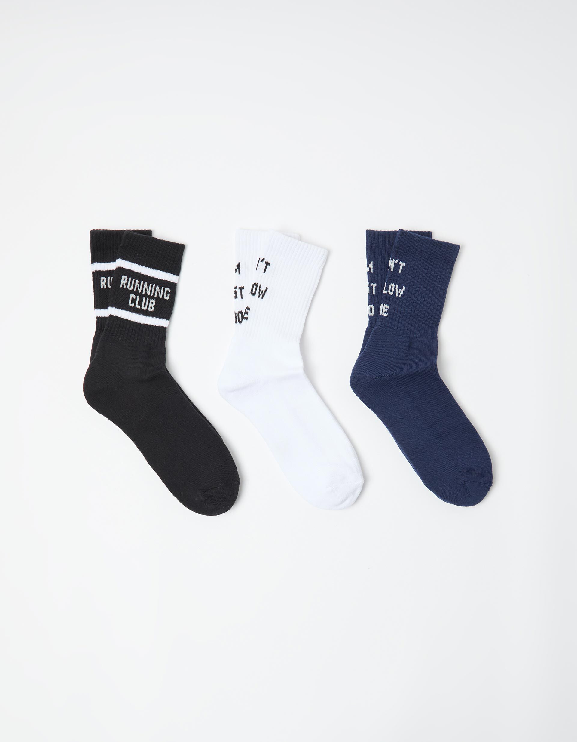 Comprar Online Pack 3 Pares de Meias, Homem, Multicor