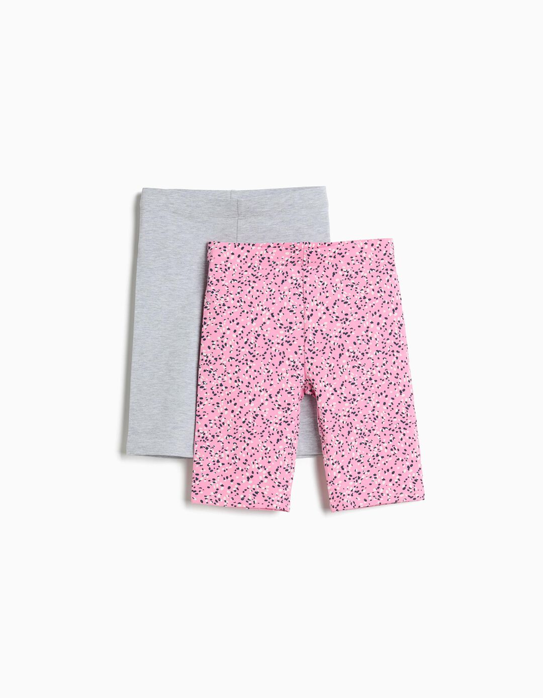 Pack 2 Leggings, Menina, Rosa