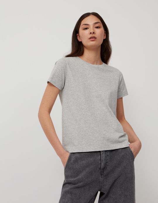 Essentials T-Shirt, Women, Grey