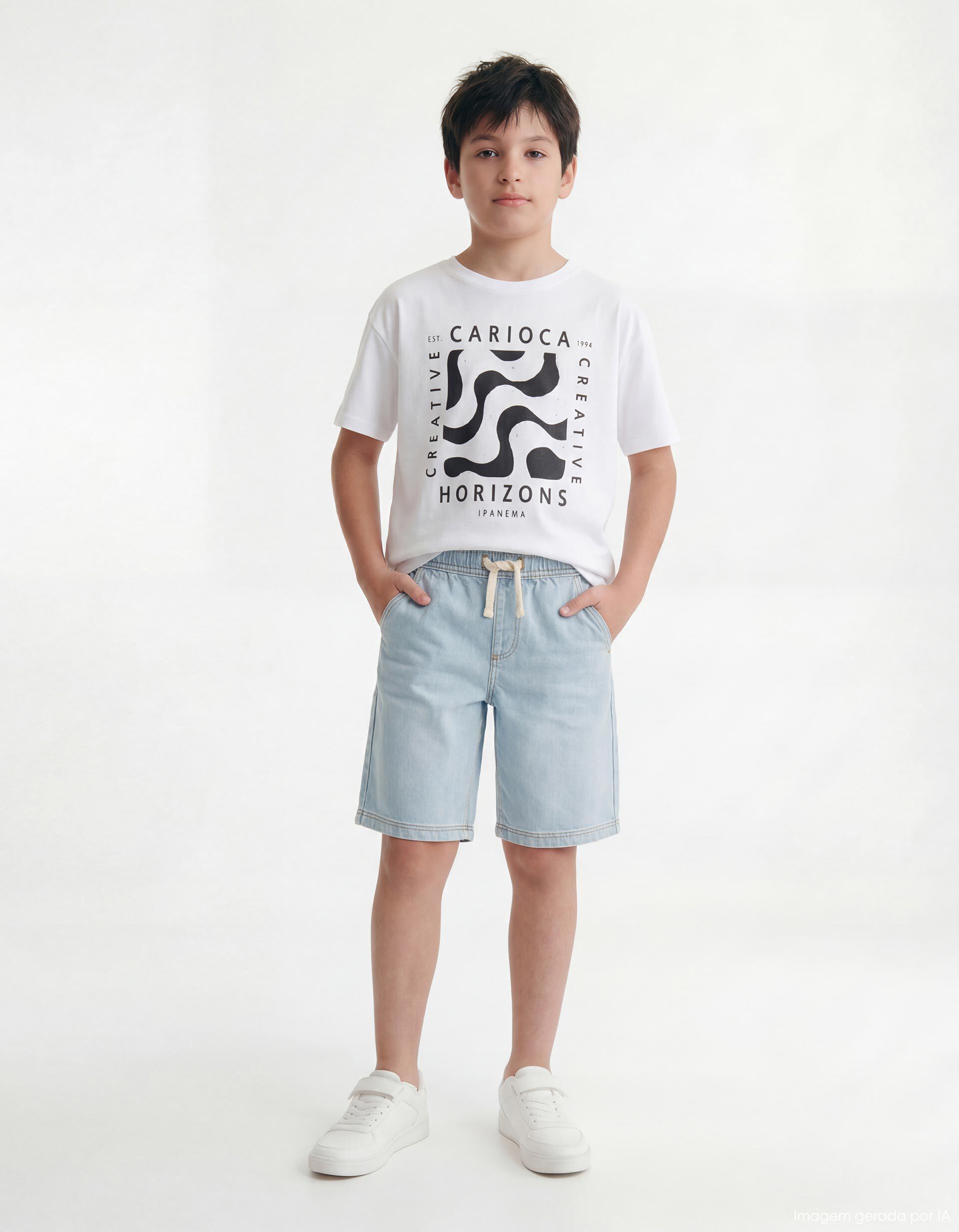 Comprar Online Cal&ccedil;&otilde;es de Ganga, Menino, Azul Claro