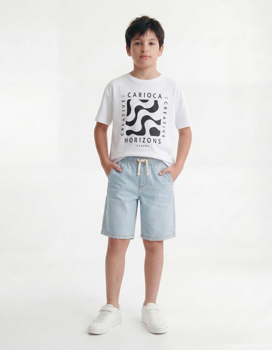 Comprar Online Cal&ccedil;&otilde;es de Ganga, Menino, Azul Claro