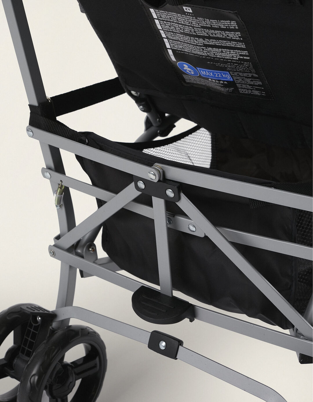 Carrinho Bengala Avenue Xtra Grey Zy Safe 6M+
