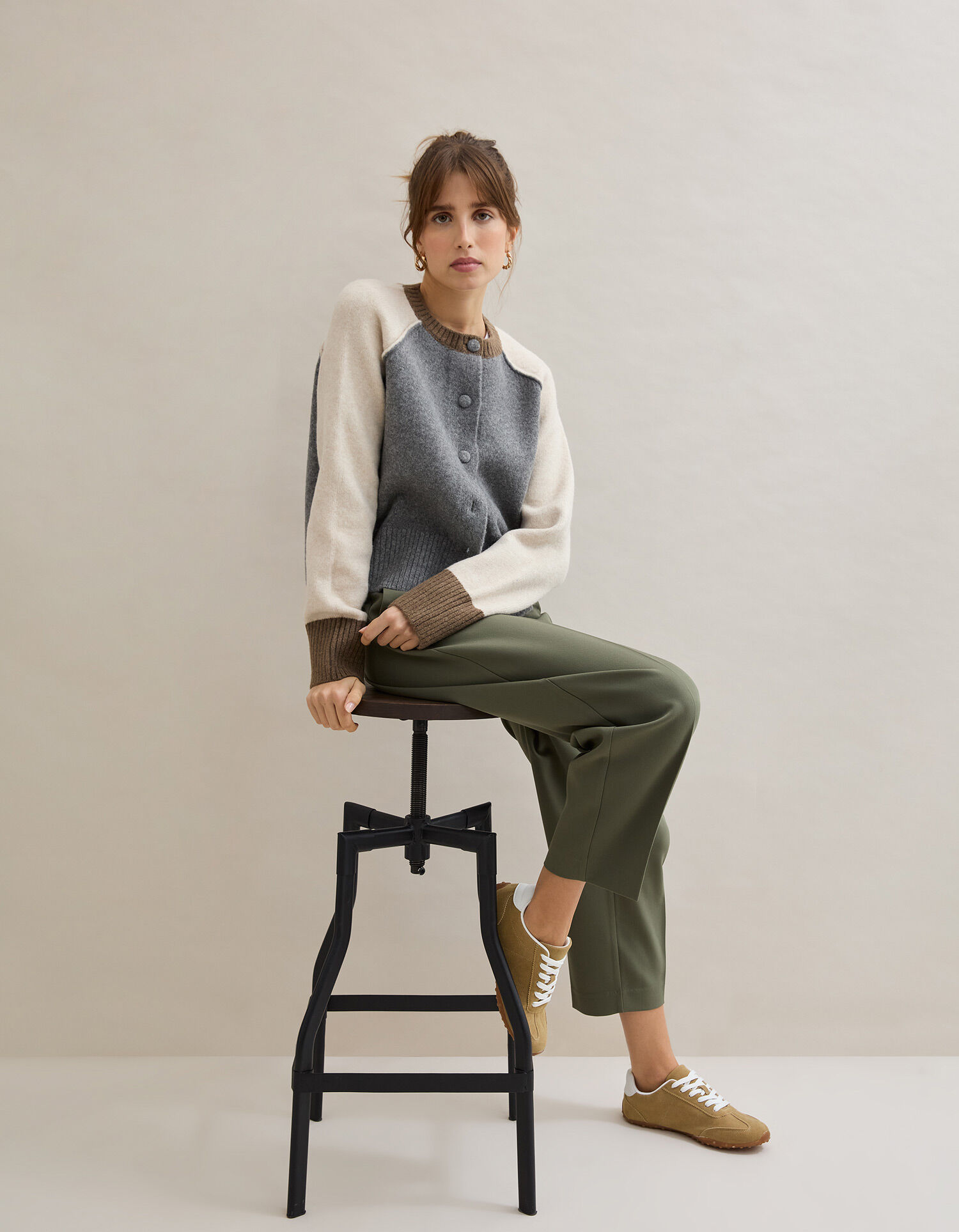 Comprar Online Casaco com L&atilde;, Mulher, Cinzento