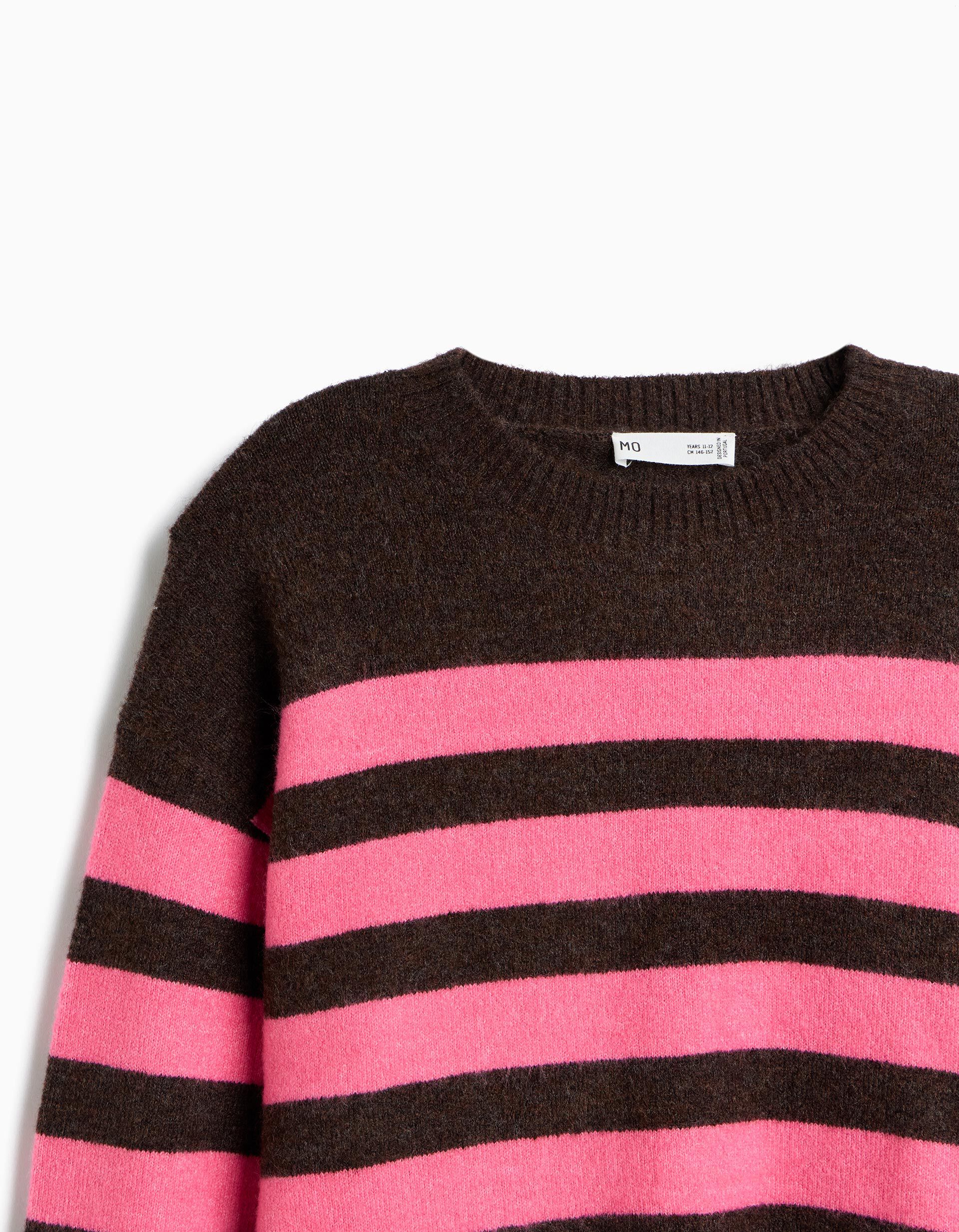 Comprar Online Camisola De Malha, Menina, Castanho Escuro