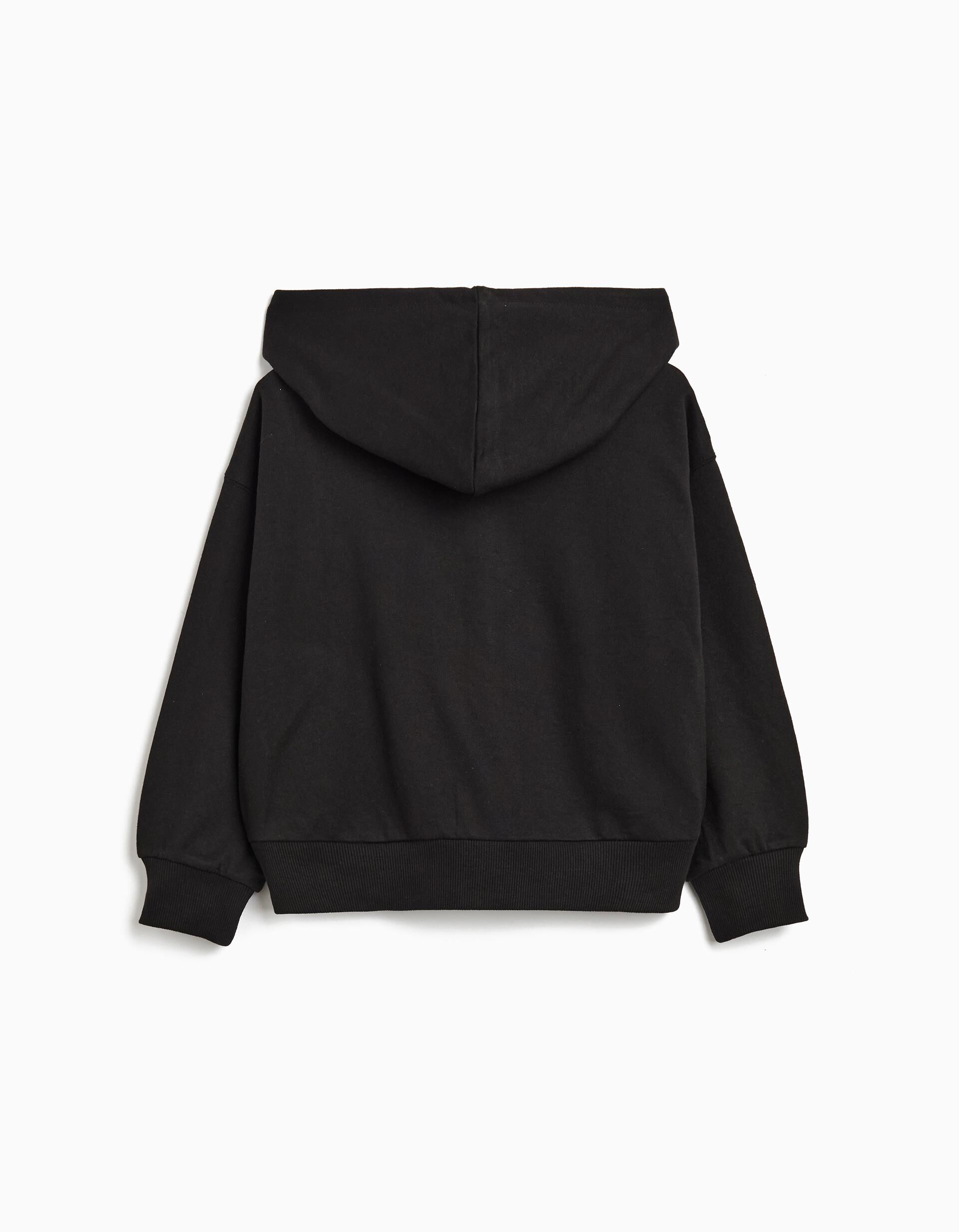 Comprar Online Casaco com Capuz, Menina, Preto