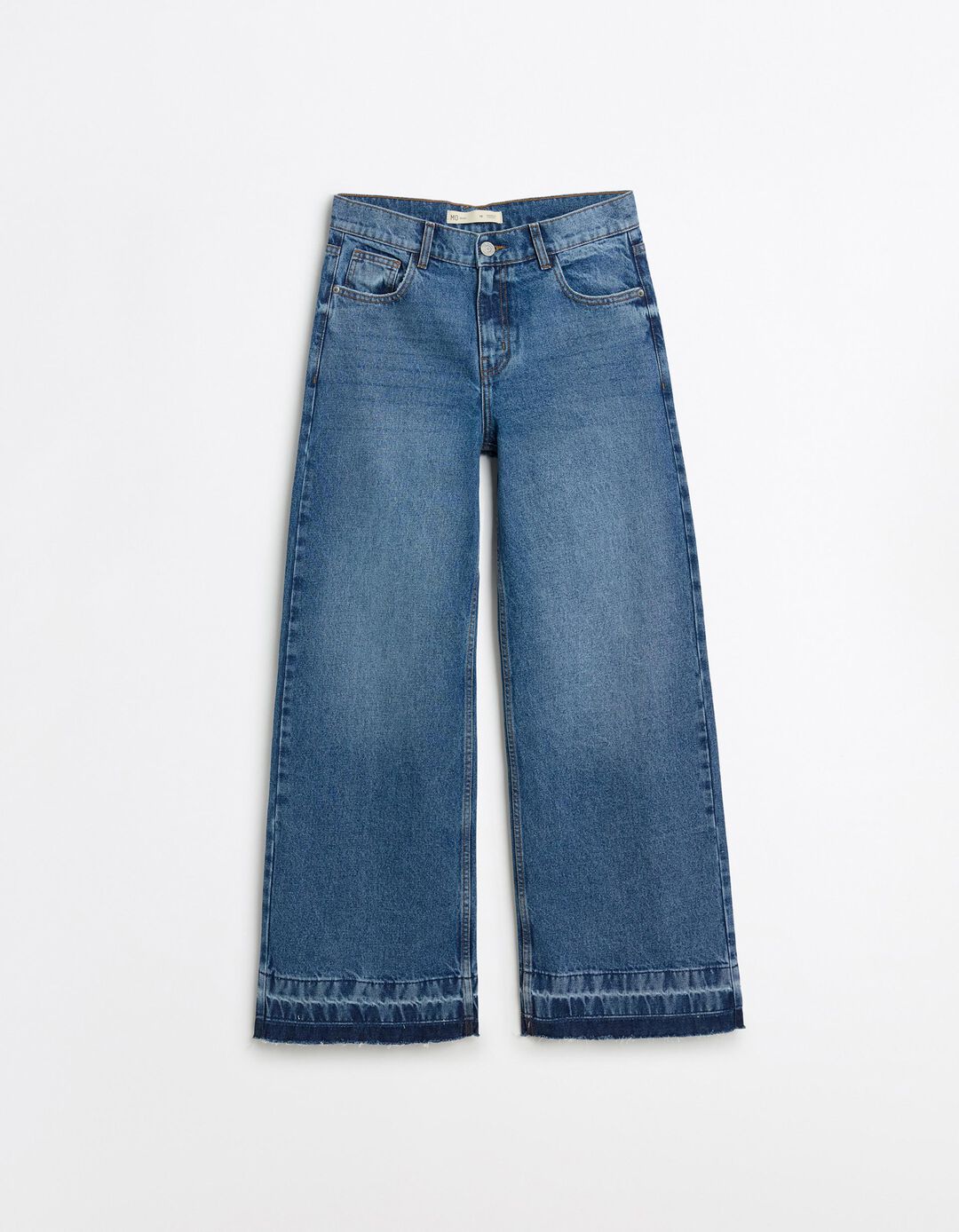 Cal&ccedil;as de Ganga Wide Leg, Mulher, Azul Escuro