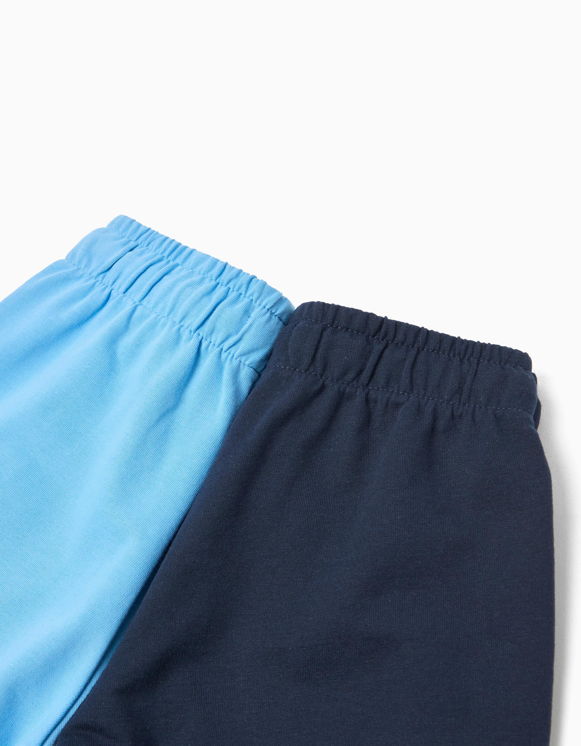 Comprar Online Pack 2 Cal&ccedil;&otilde;es de Felpa, Menino, Azul Escuro