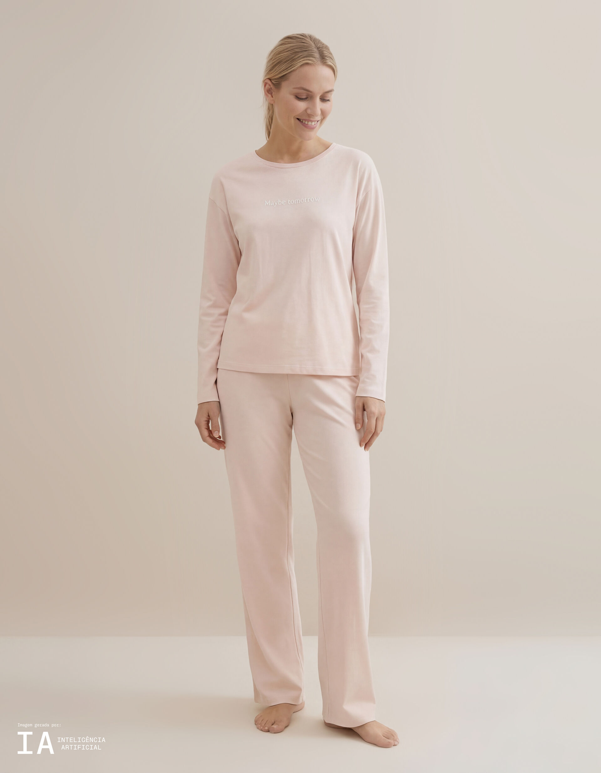 Comprar Online Pijama, Mulher, Rosa Claro