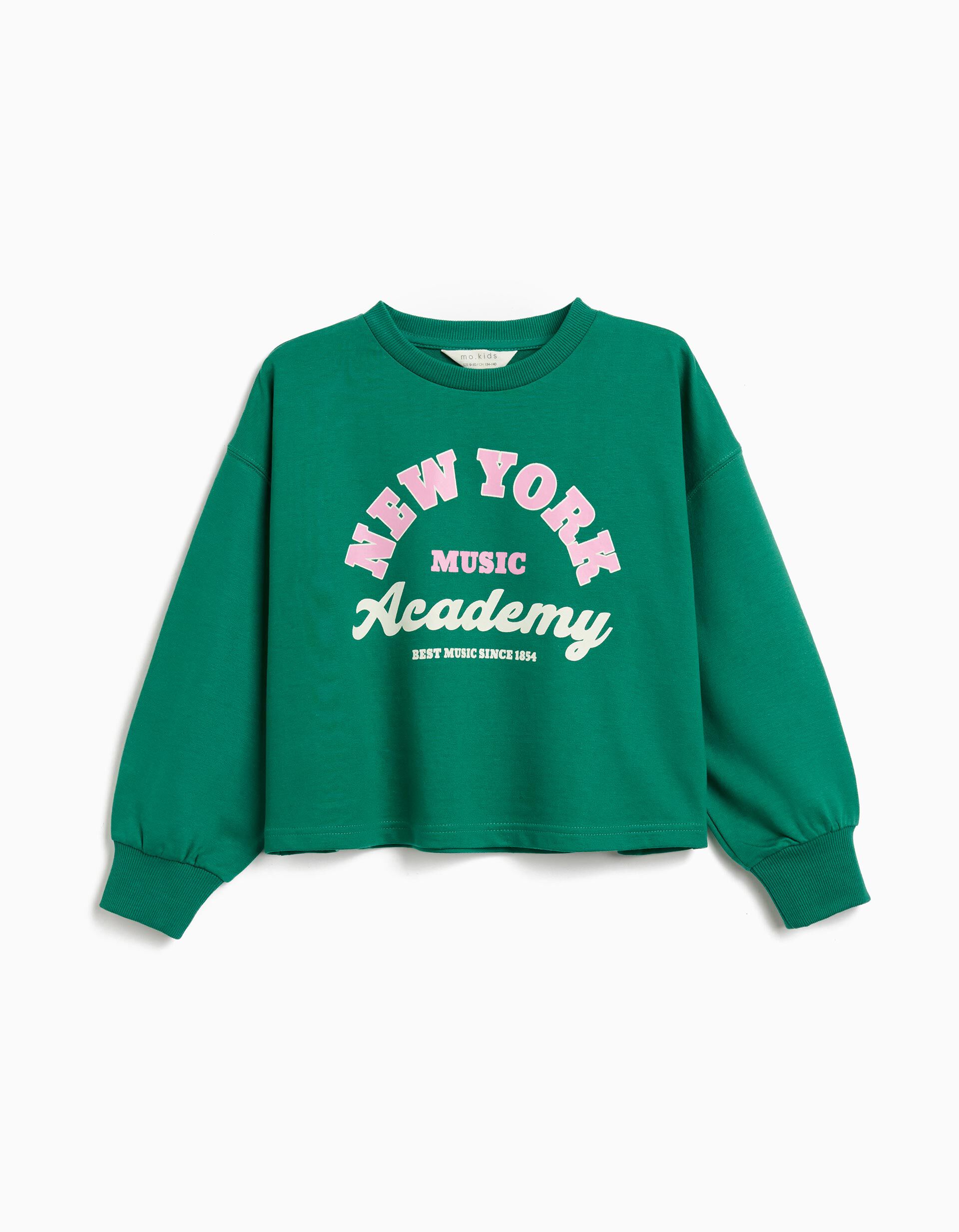 Comprar Online Sweatshirt de Felpa, Menina, Verde