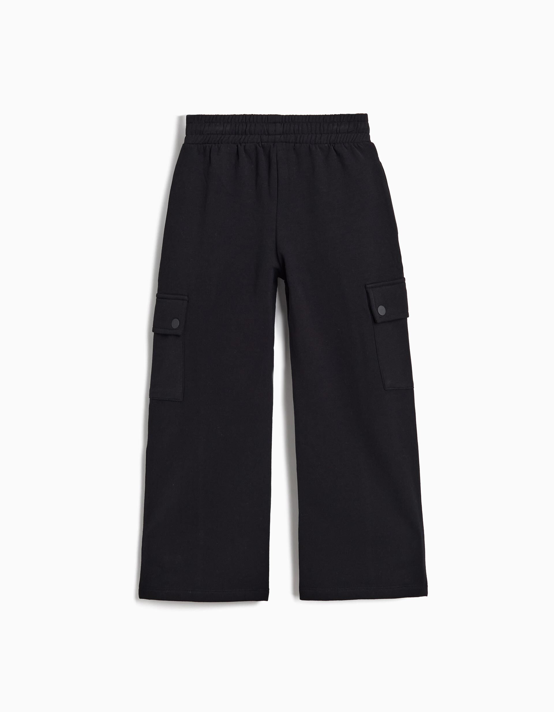 Comprar Online Cal&ccedil;as Cargo, Menina, Preto