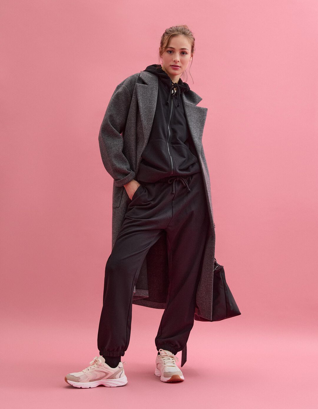 Cal&ccedil;as Joggers, Mulher, Preto