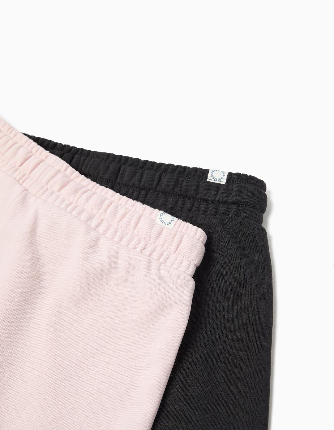 Pack 2 Joggings De Felpa, Menina, Rosa Claro