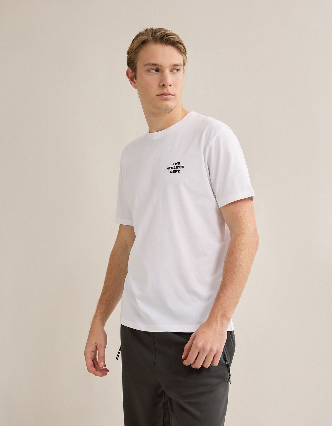 T-shirt BE@T x MO, Homem, Branco