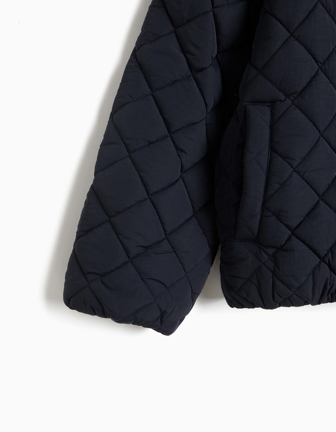 Bomber Acolchoado, Menino, Azul Escuro