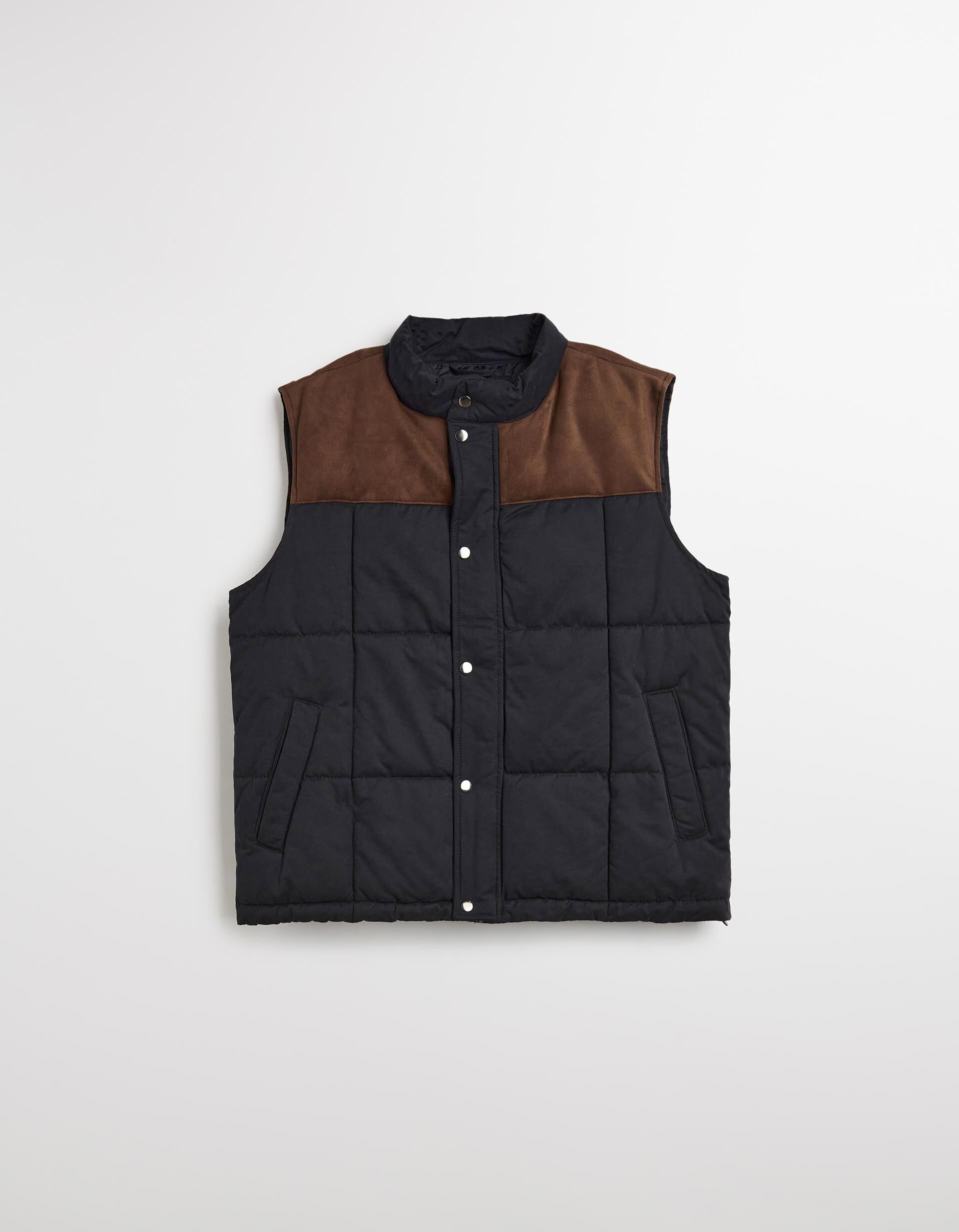 Comprar Online Colete Acolchoado, Homem, Azul Escuro