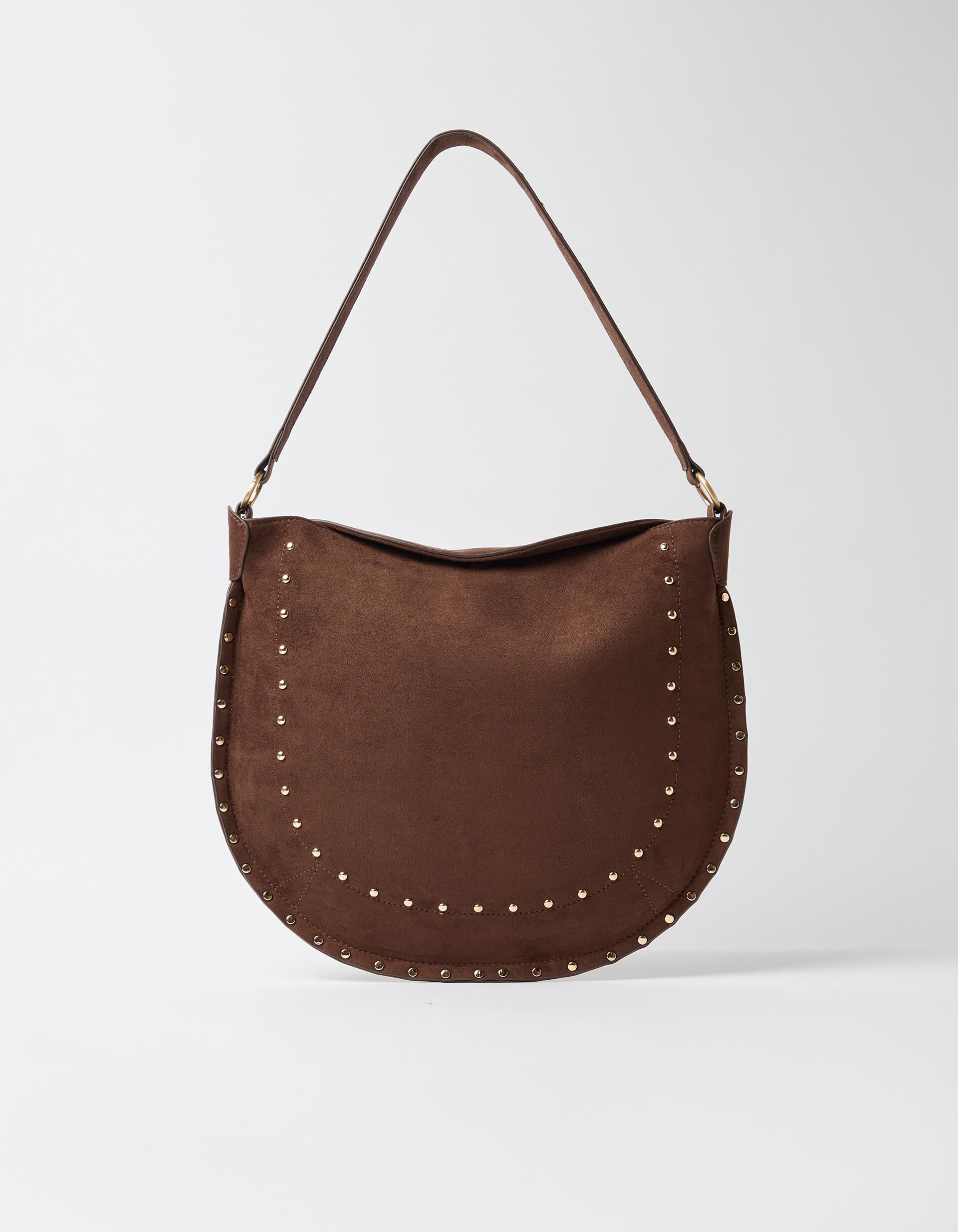 Comprar Online Mala Meia Lua, Mulher, Castanho 