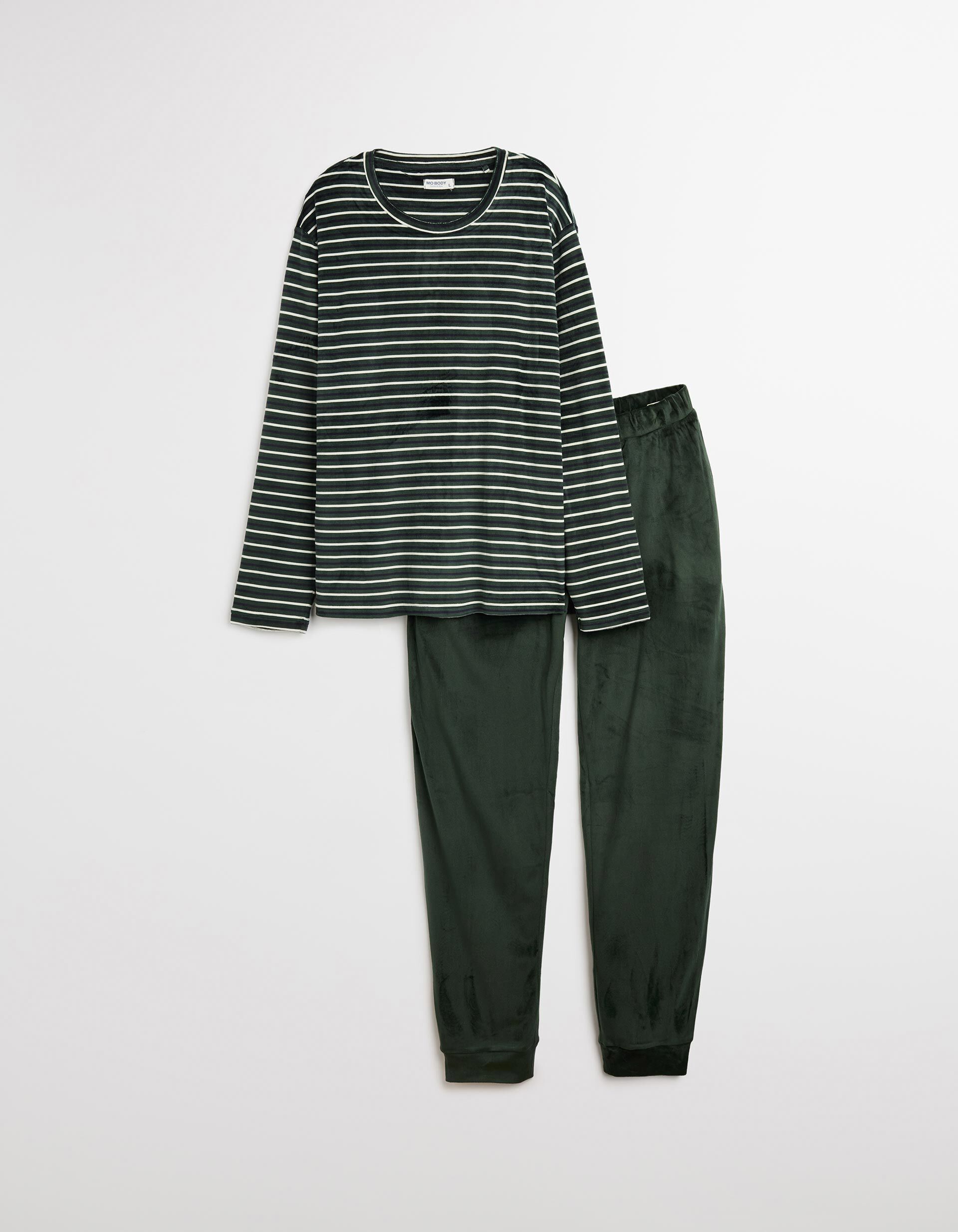 Comprar Online Pijama Aveludado, Homem, Verde Escuro