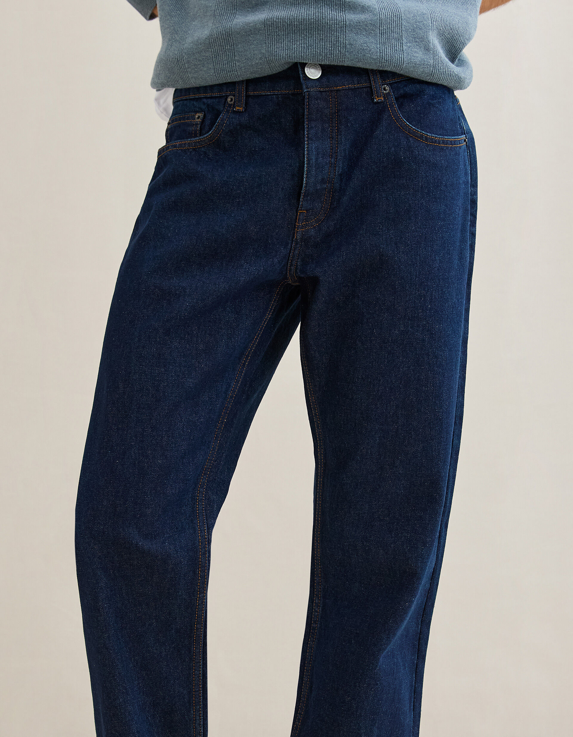 Comprar Online Cal&ccedil;as de Ganga 'Straight Fit', Homem, Azul 