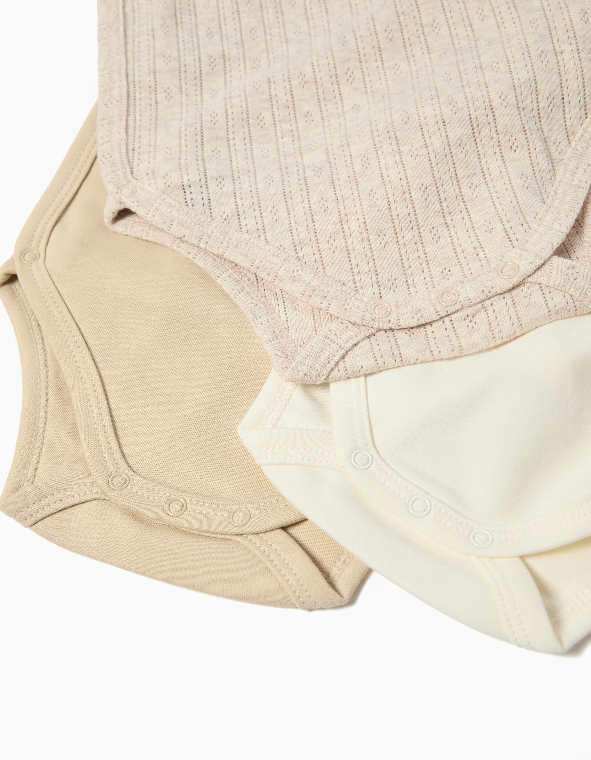 Comprar Online Pack 3 Bodies de Manga Comprida, Menina, Multicor