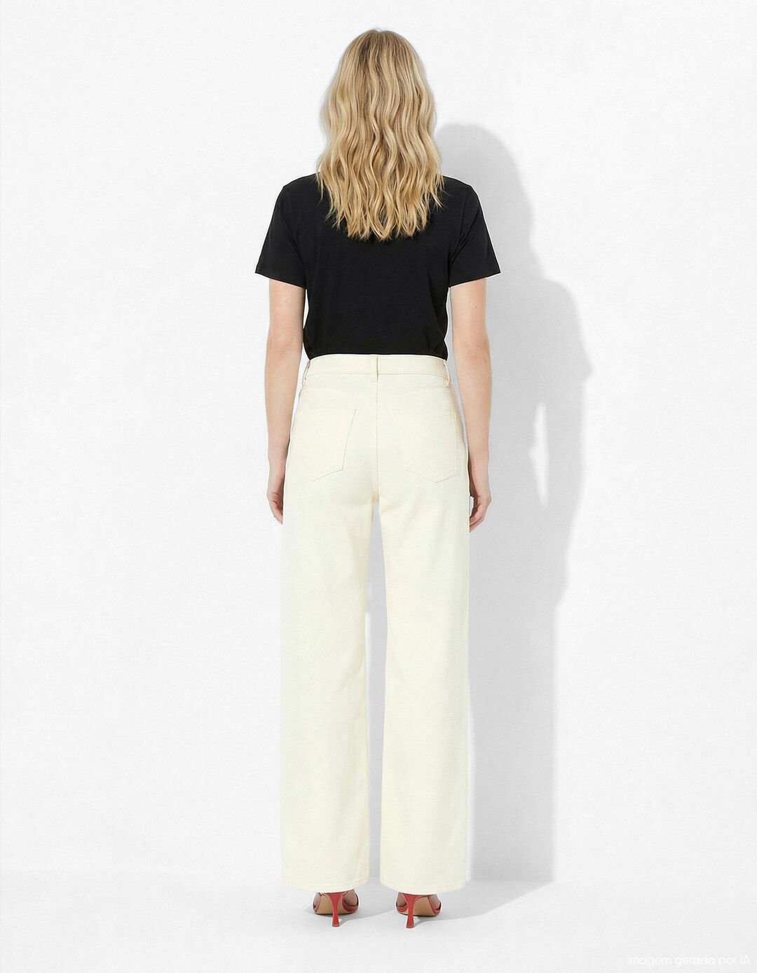 T-shirt, Mulher, Preto