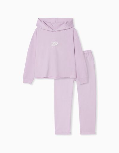 Tracksuit, Girls, Lilac