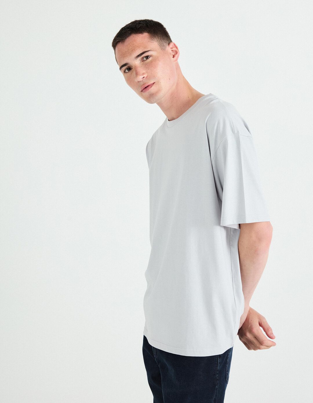 T-shirt, Homem, Azul Claro