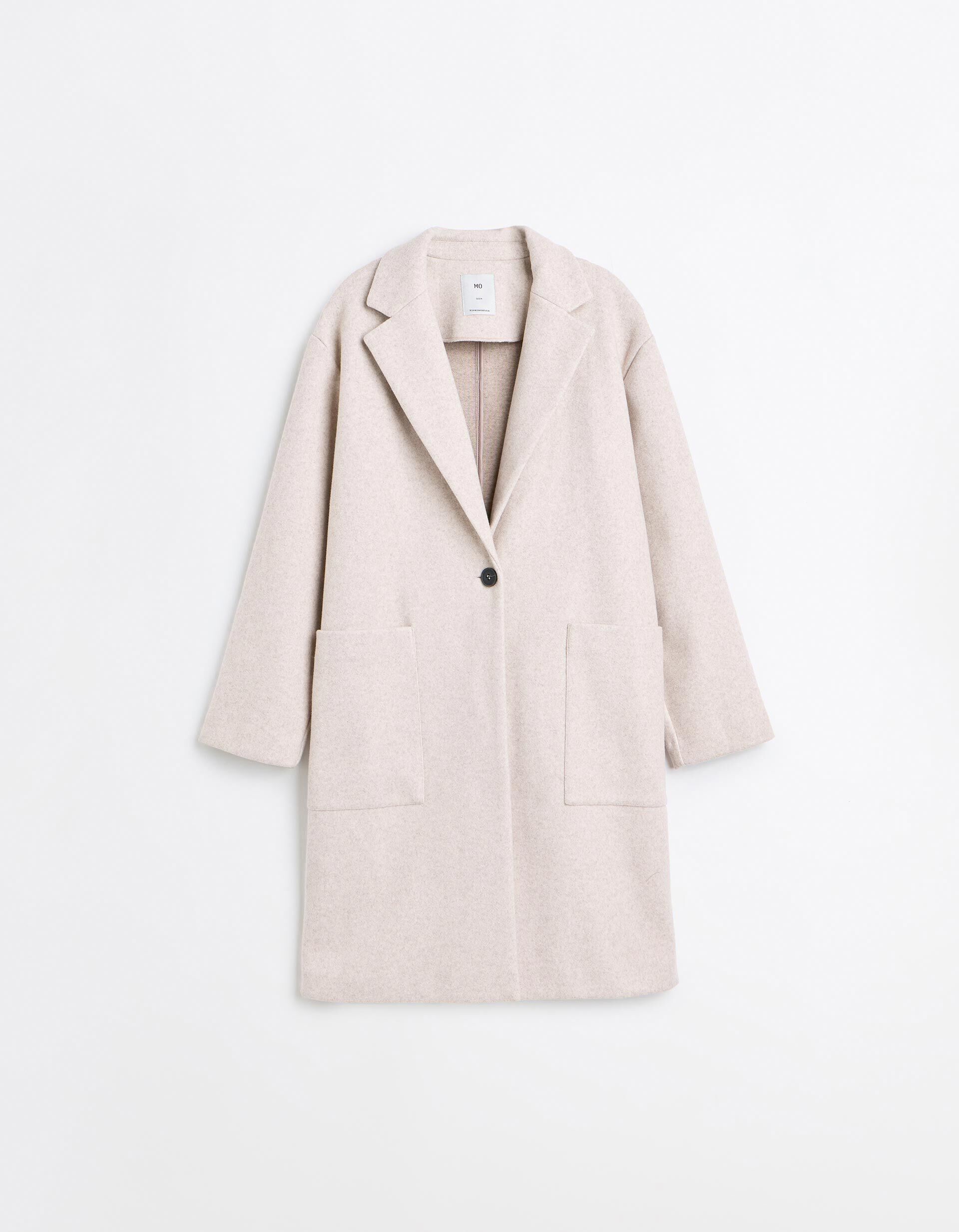 Comprar Online Casaco Comprido, Mulher, Bege