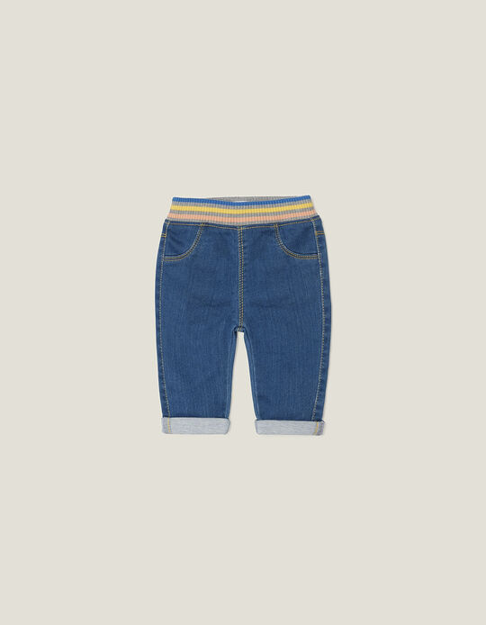 Jeans for Newborn Baby Boys, Blue