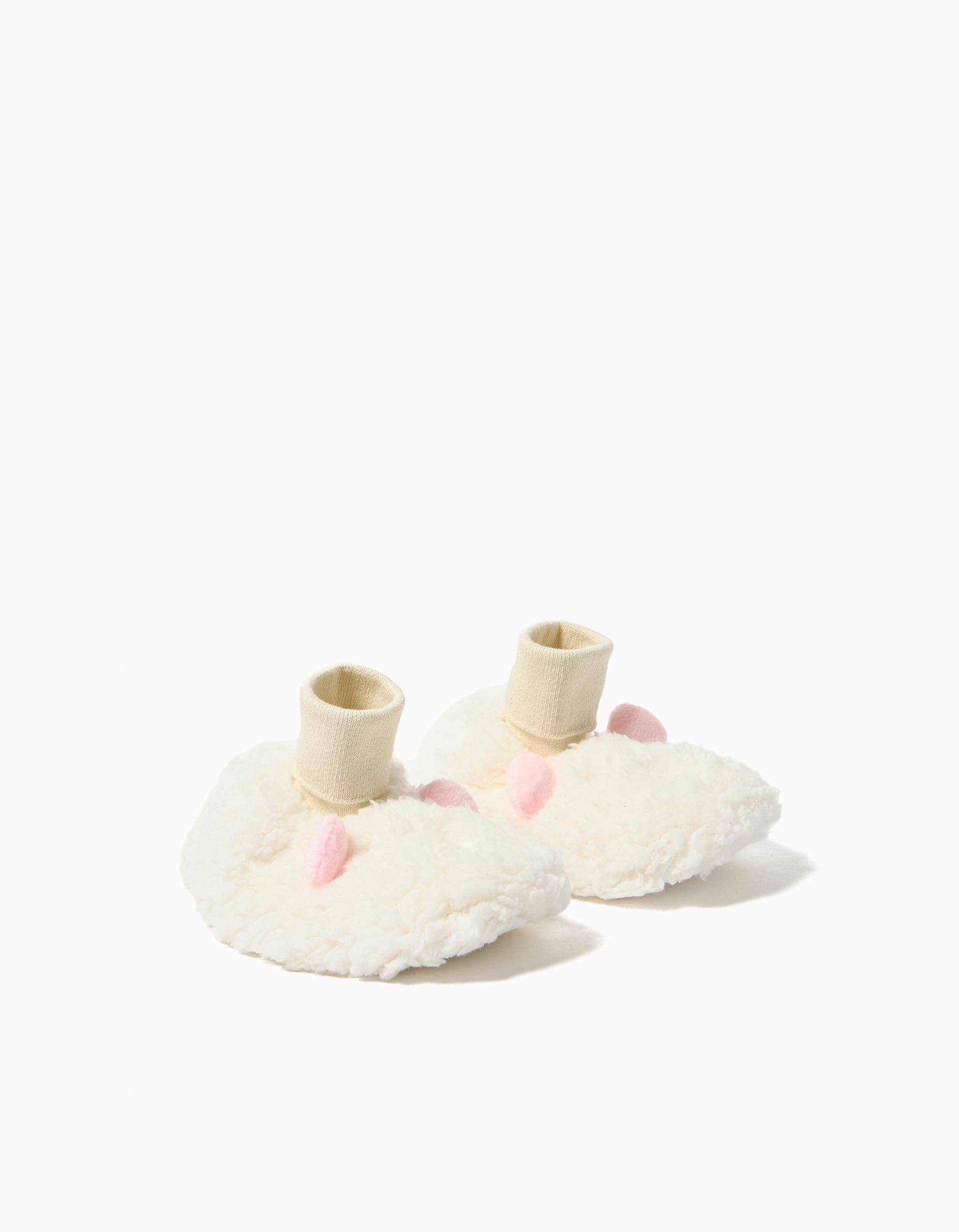 Comprar Online Chinelos com Meia, Menina, Branco