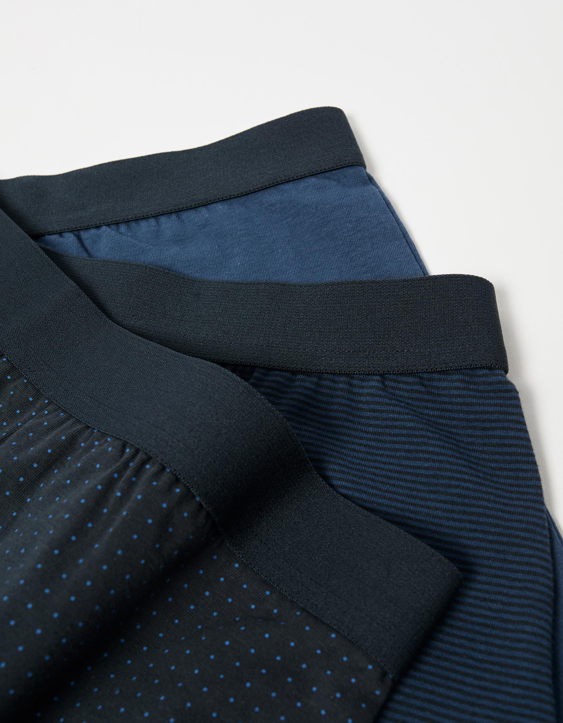 Comprar Online Pack 3 Boxers, Homem, Azul Escuro