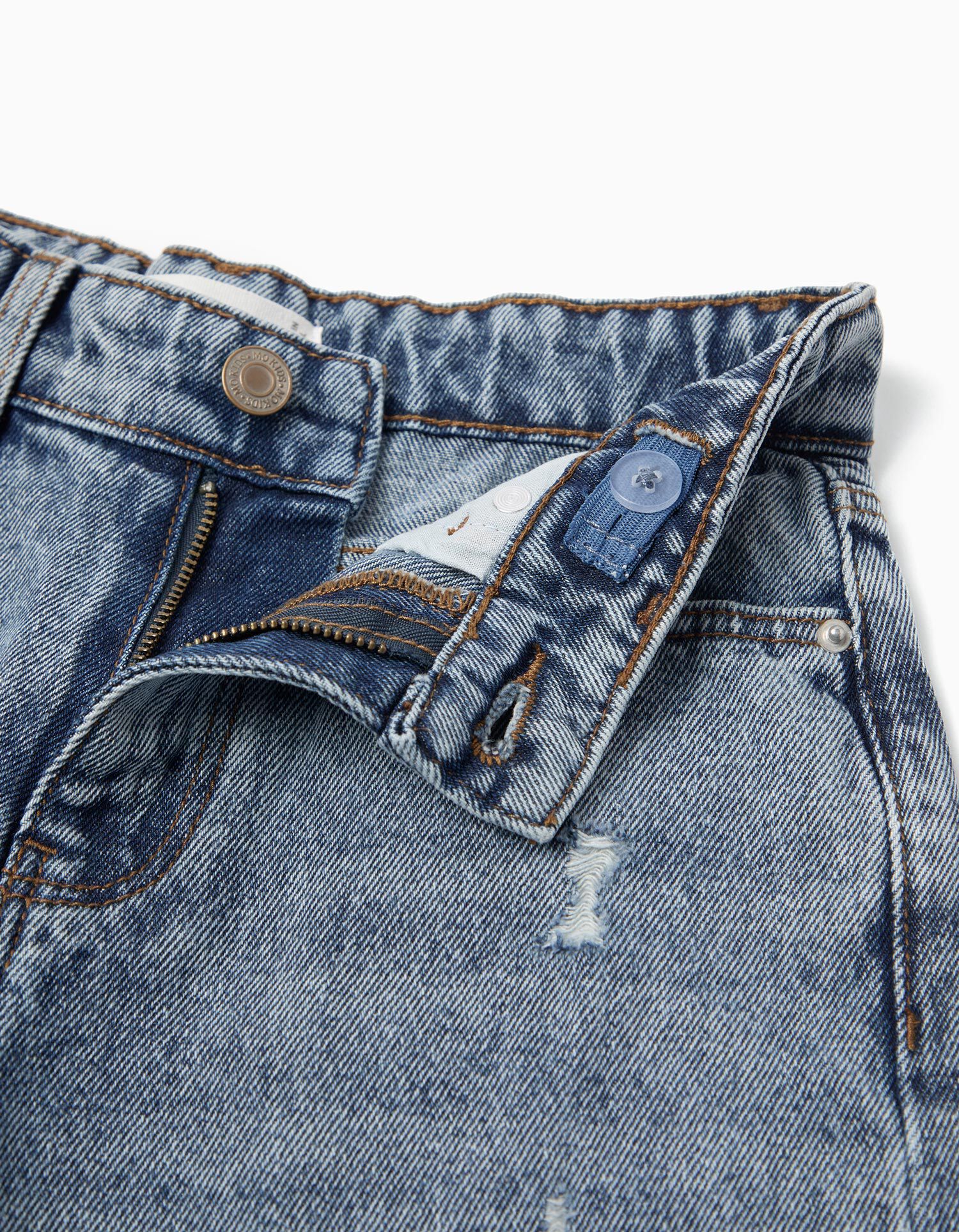 Comprar Online Cal&ccedil;as de Ganga 'Wide Leg', Menina, Azul 