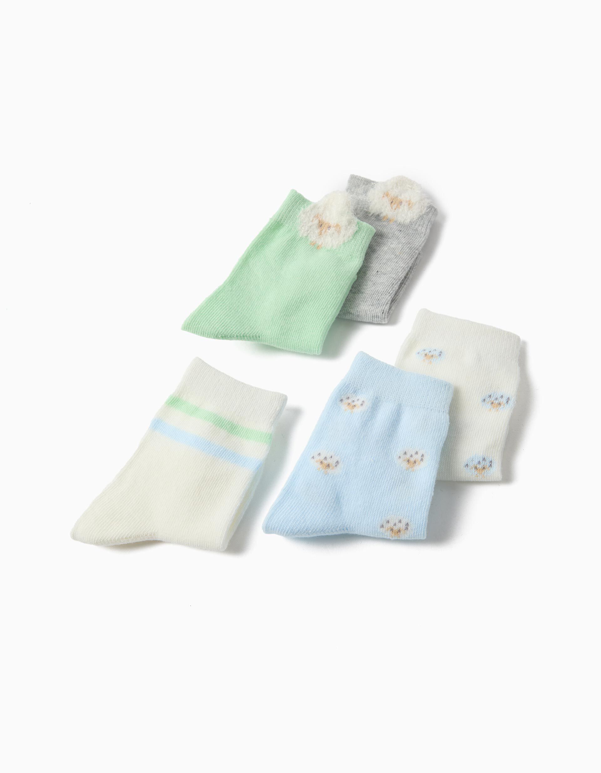 Comprar Online Pack 5 Pares De Meias, Menina, Multicolor